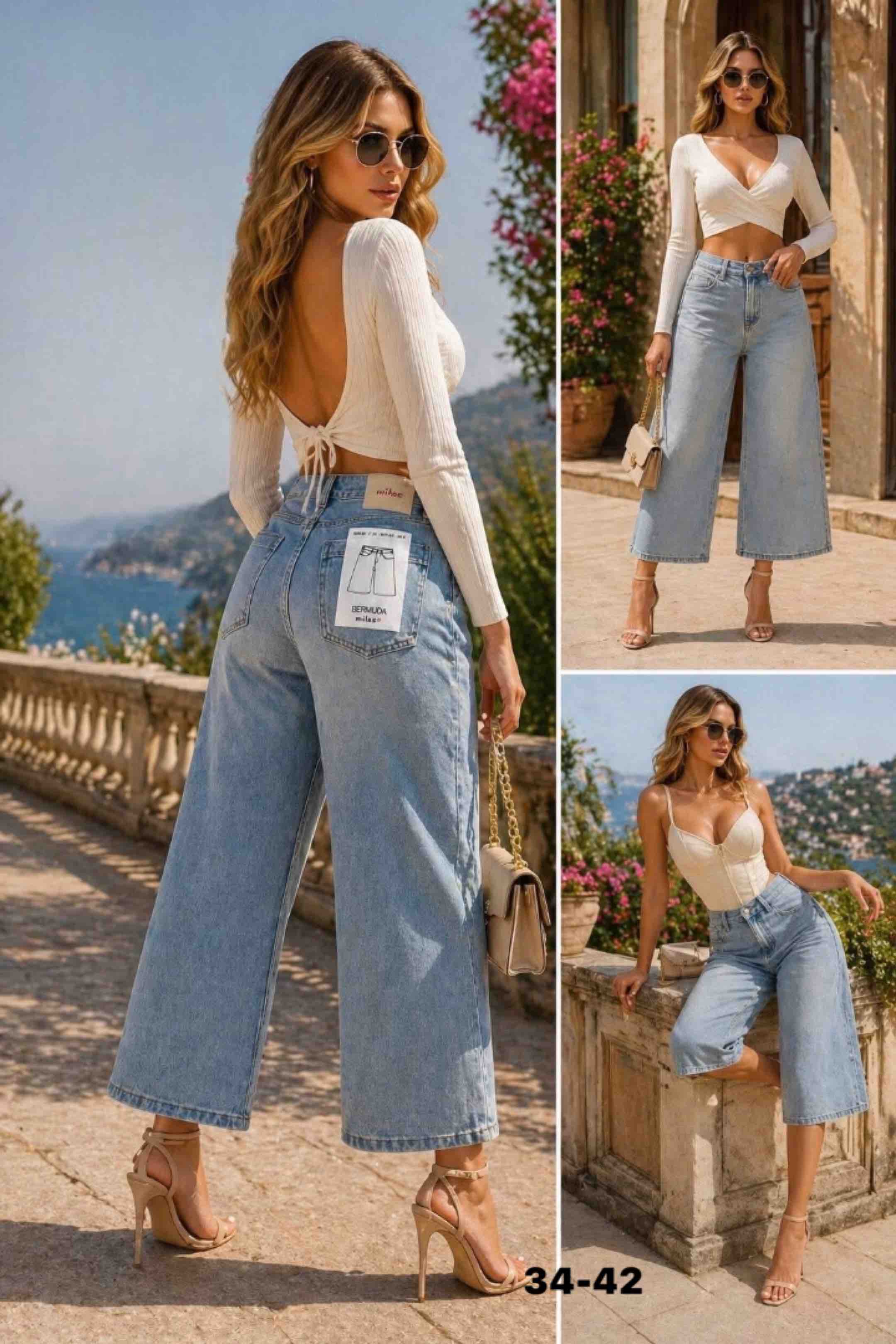 Jeansy Damska
