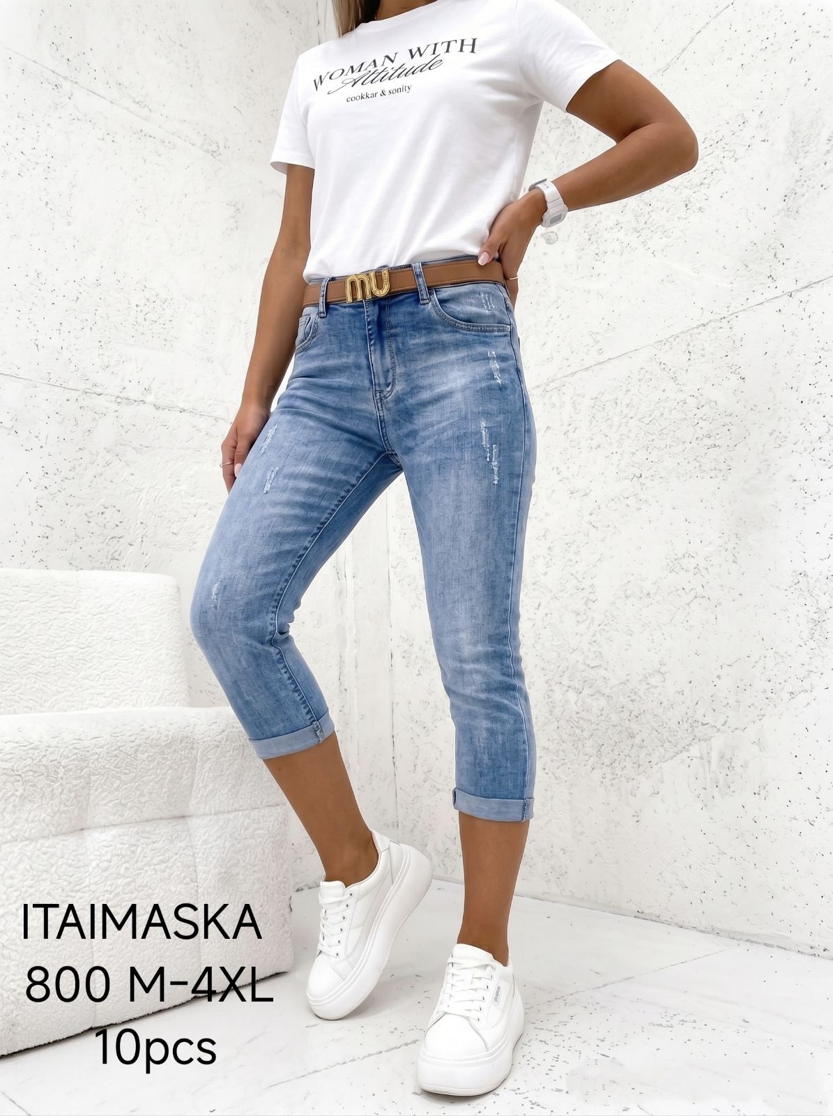 Jeansy Damska