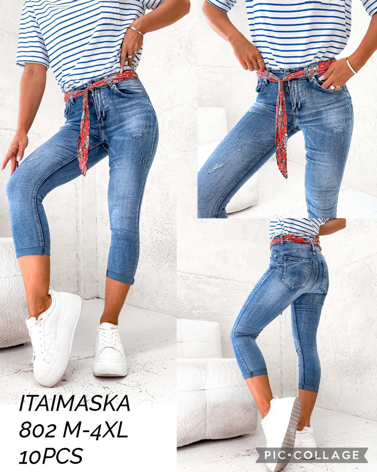 Jeansy Damska