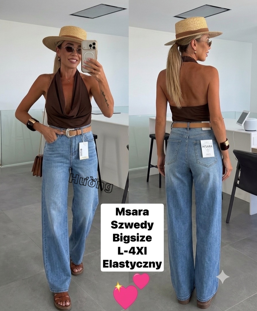 Jeansy Damska