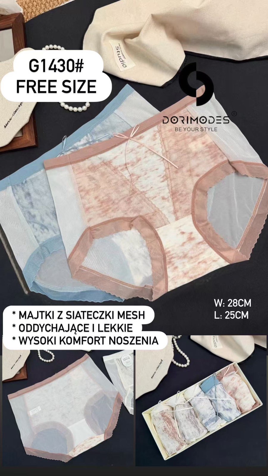 Majtki Damska