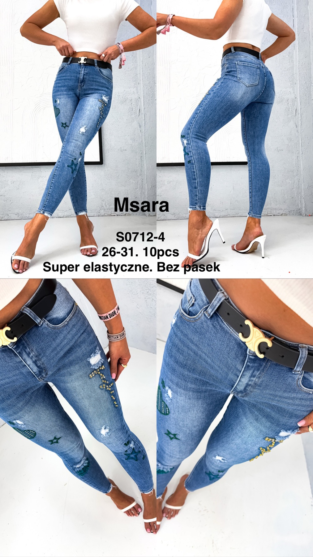 Jeansy Damska