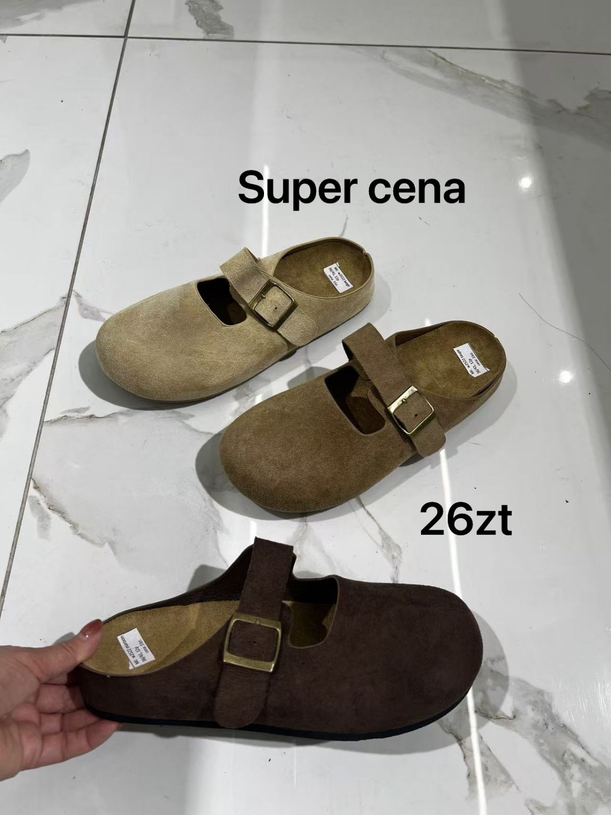 Klapki Damska