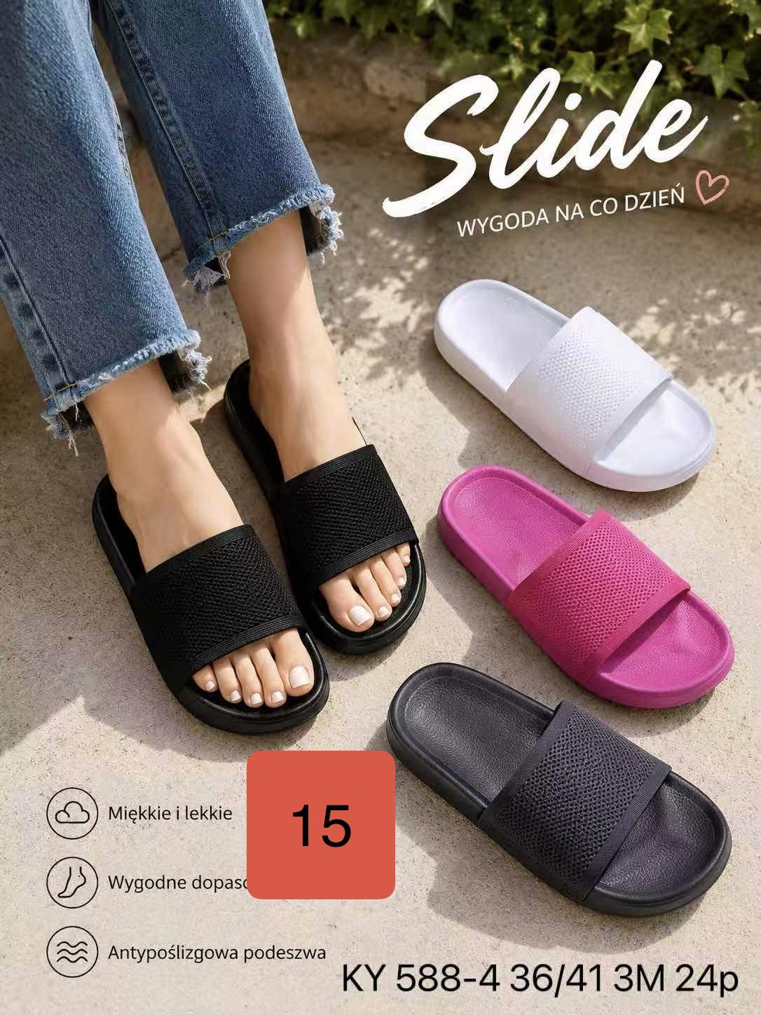 Klapki Damska