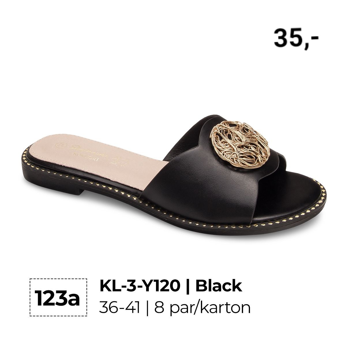 Klapki Damska