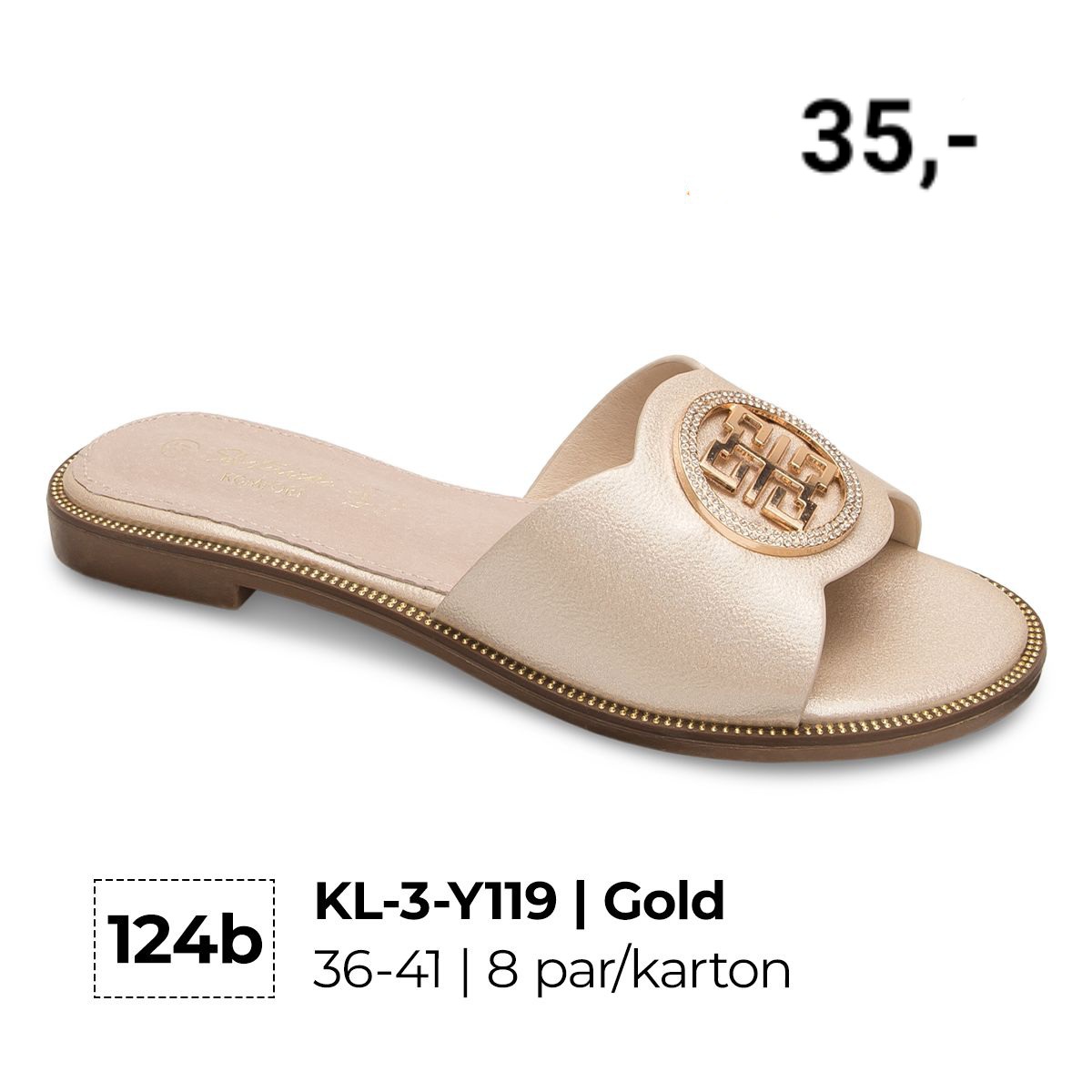 Klapki Damska