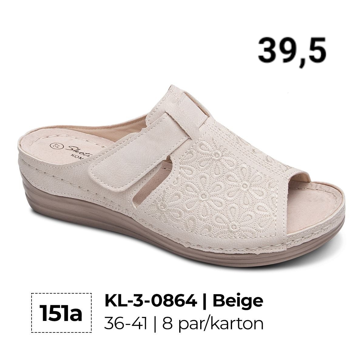 Klapki Damska
