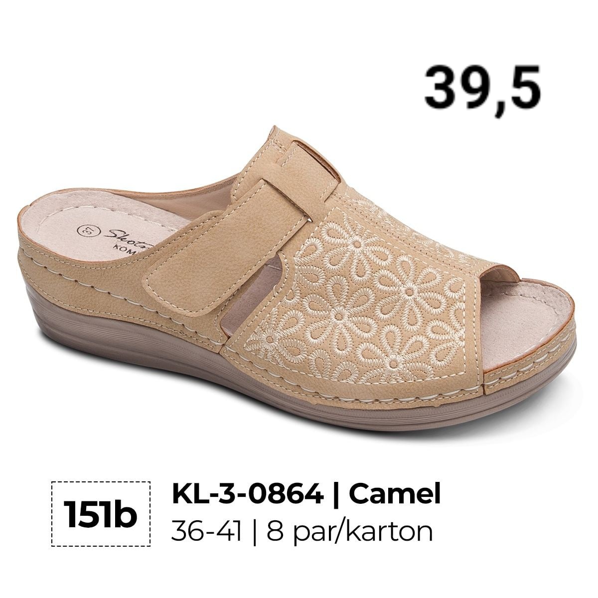 Klapki Damska