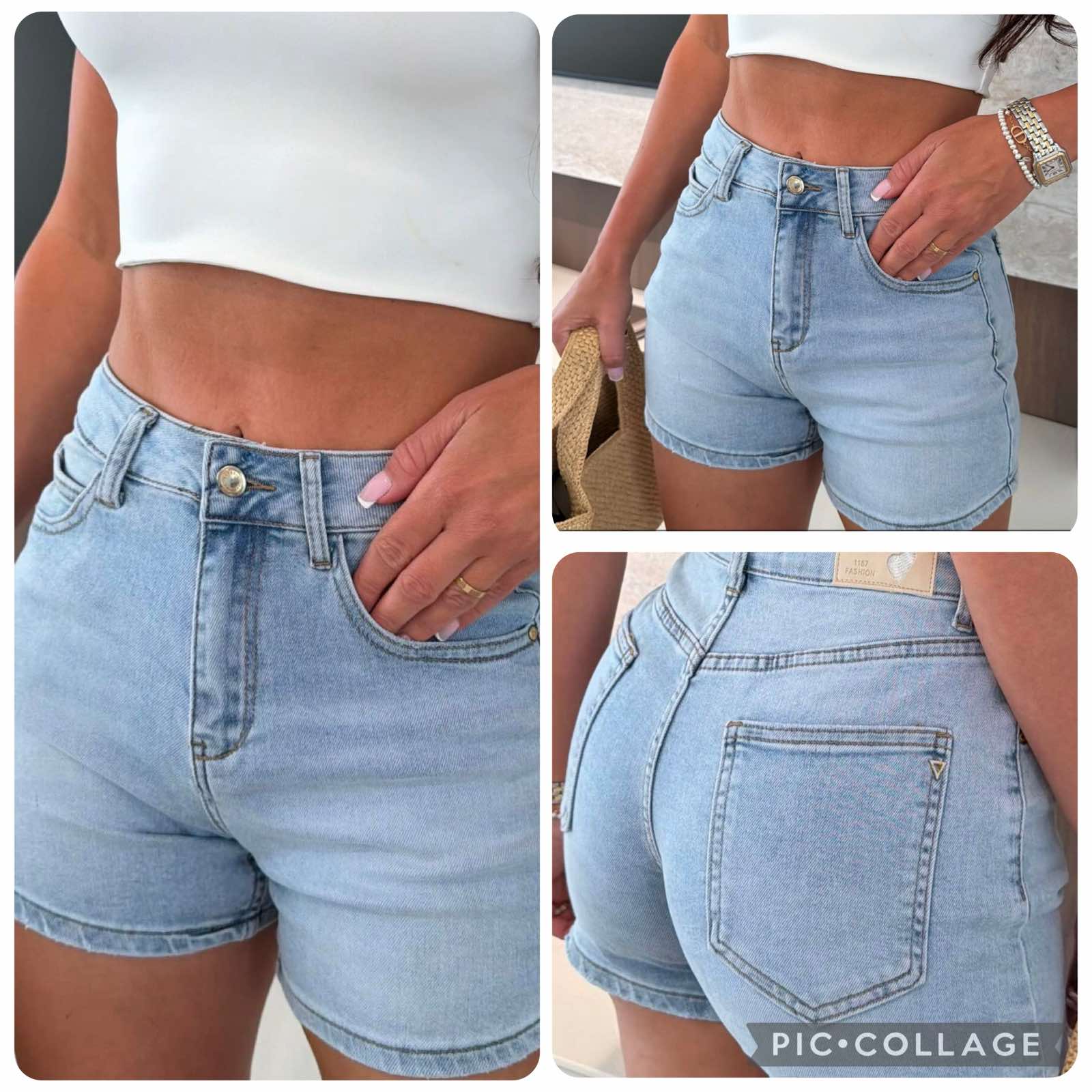 Szorty Jeansy Damska