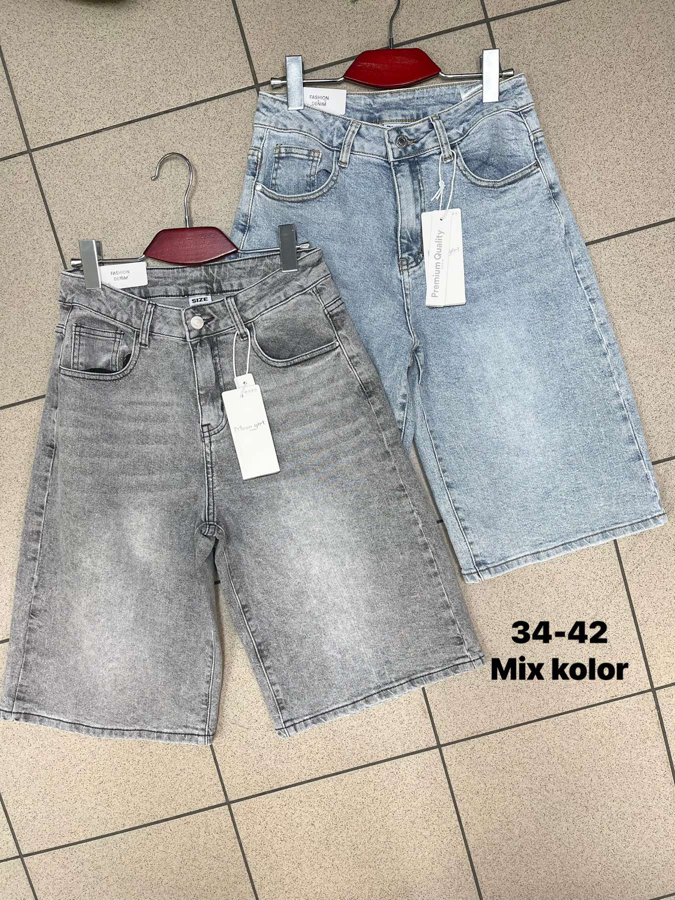 Spodenki Jeansy Damska
