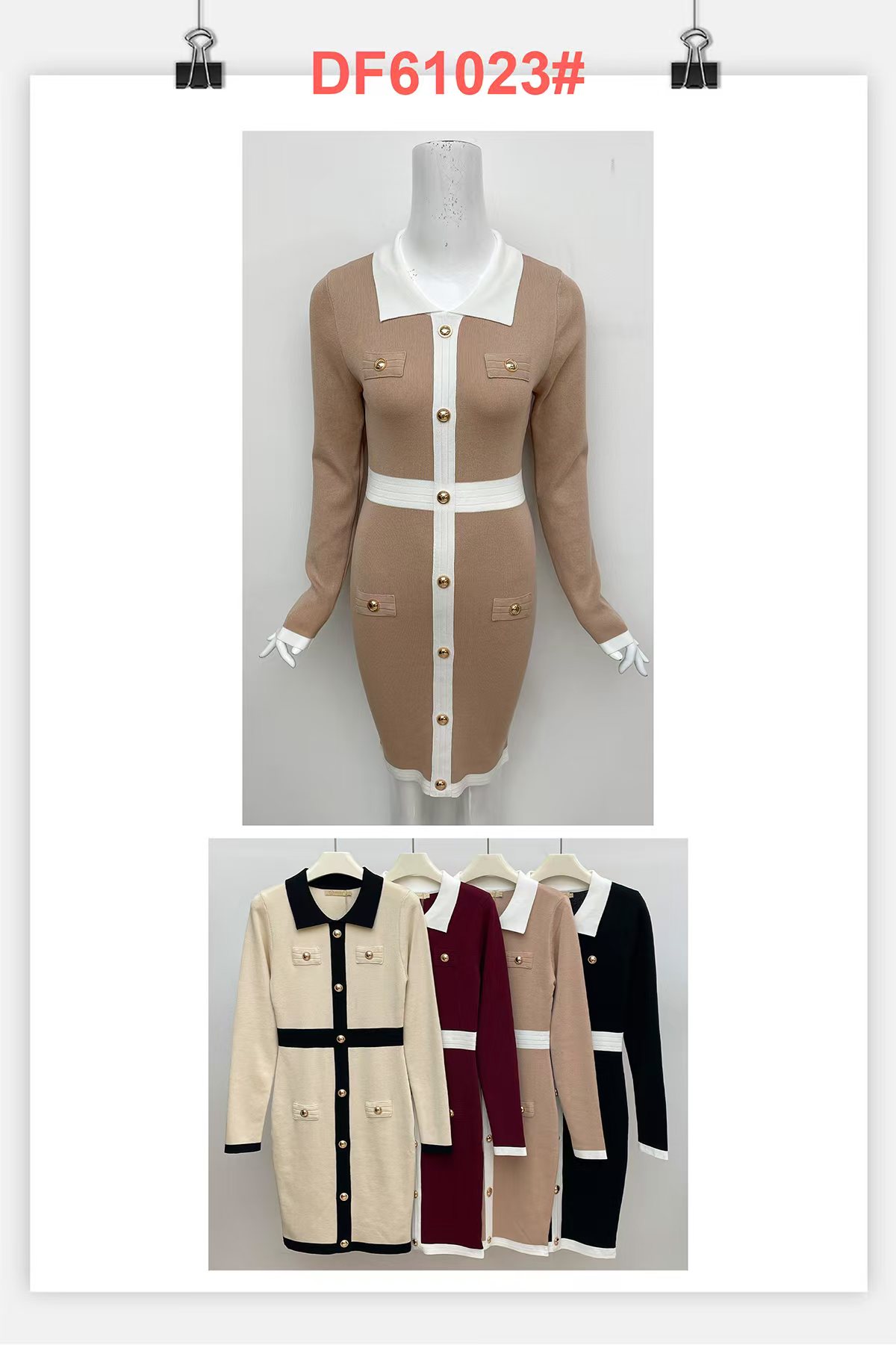 Sukienka Sweter