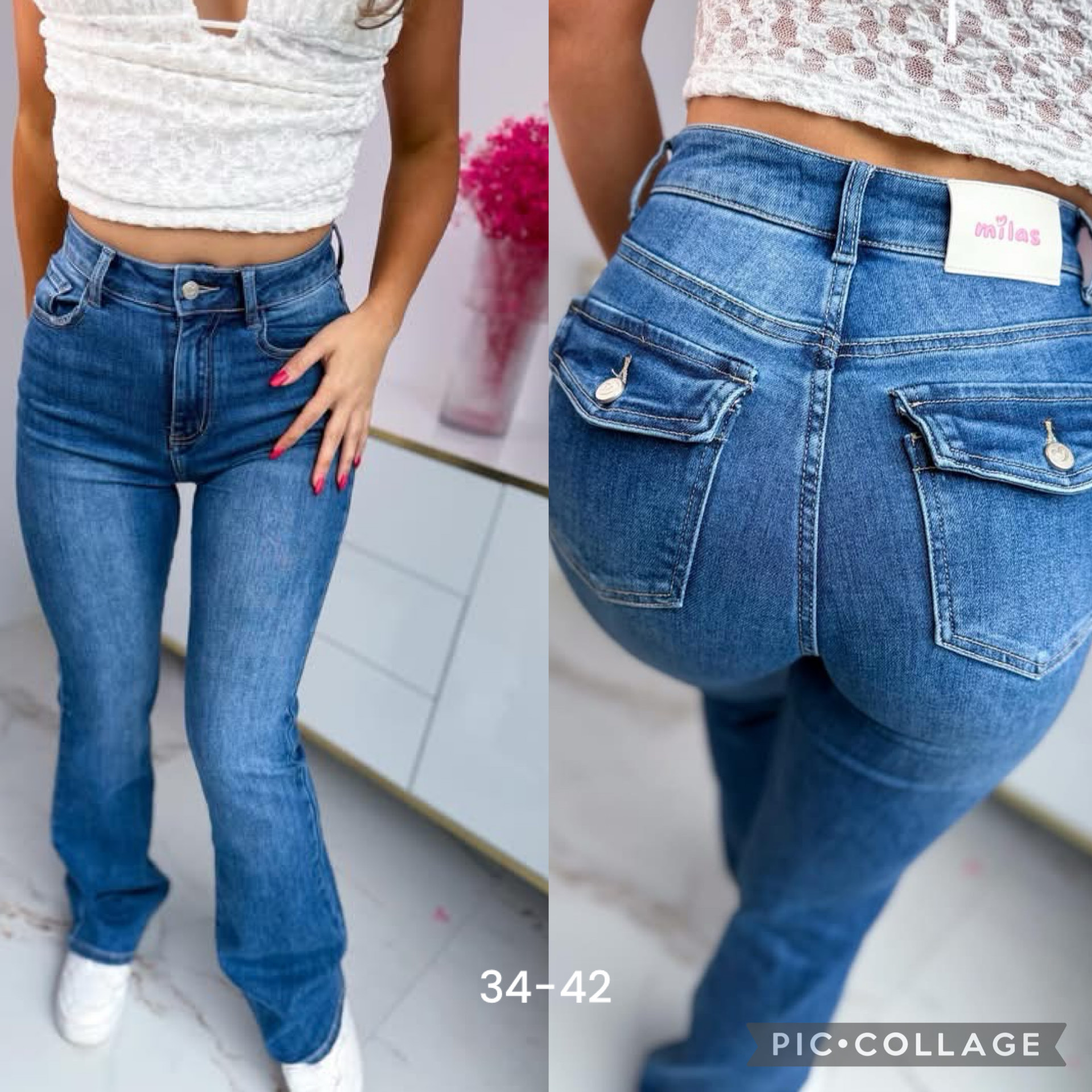 Jeansy Damska