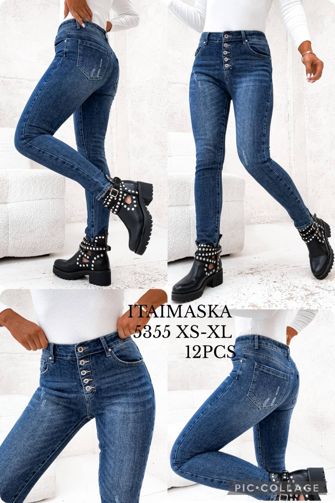 Jeansy Damska
