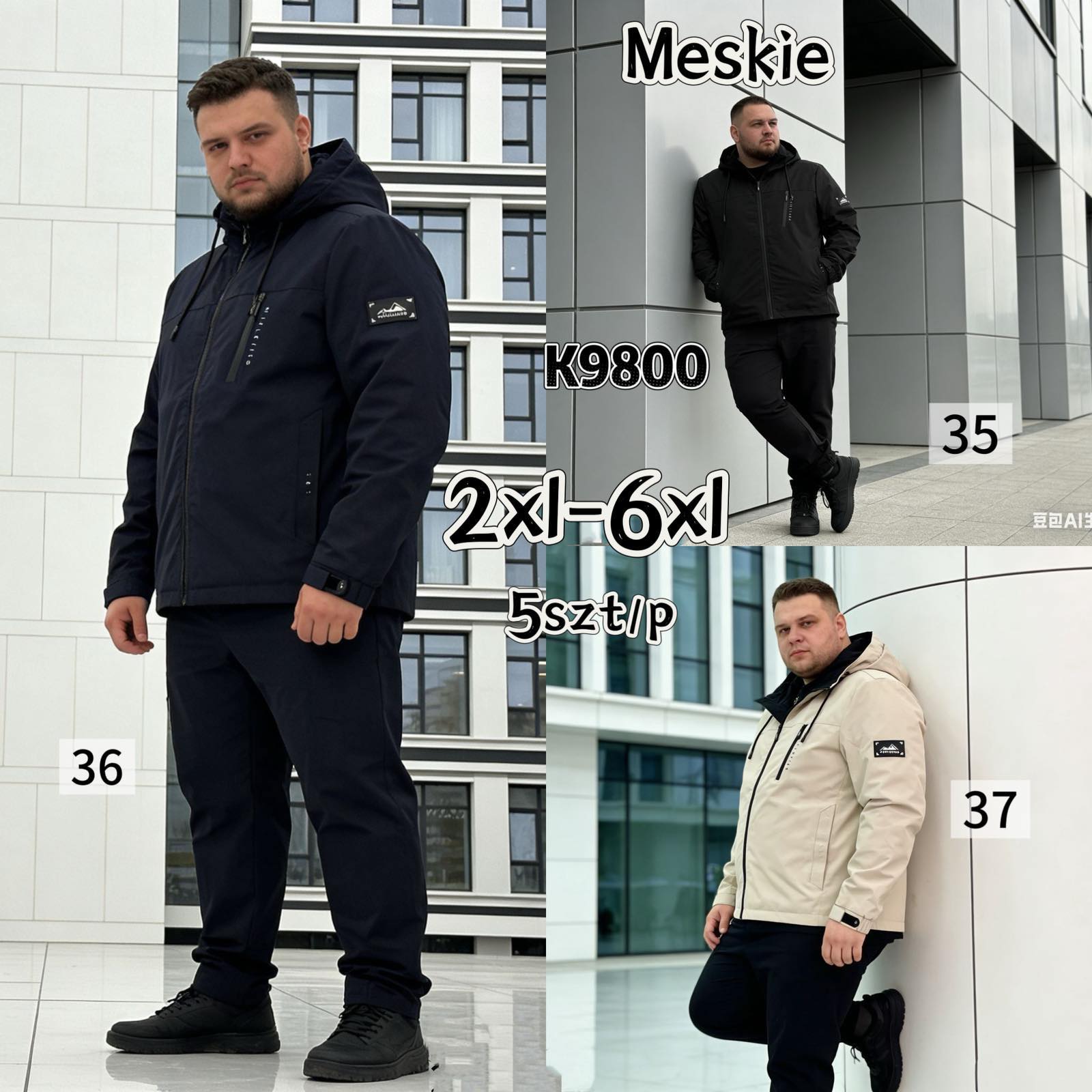 Kurtka Męskie
