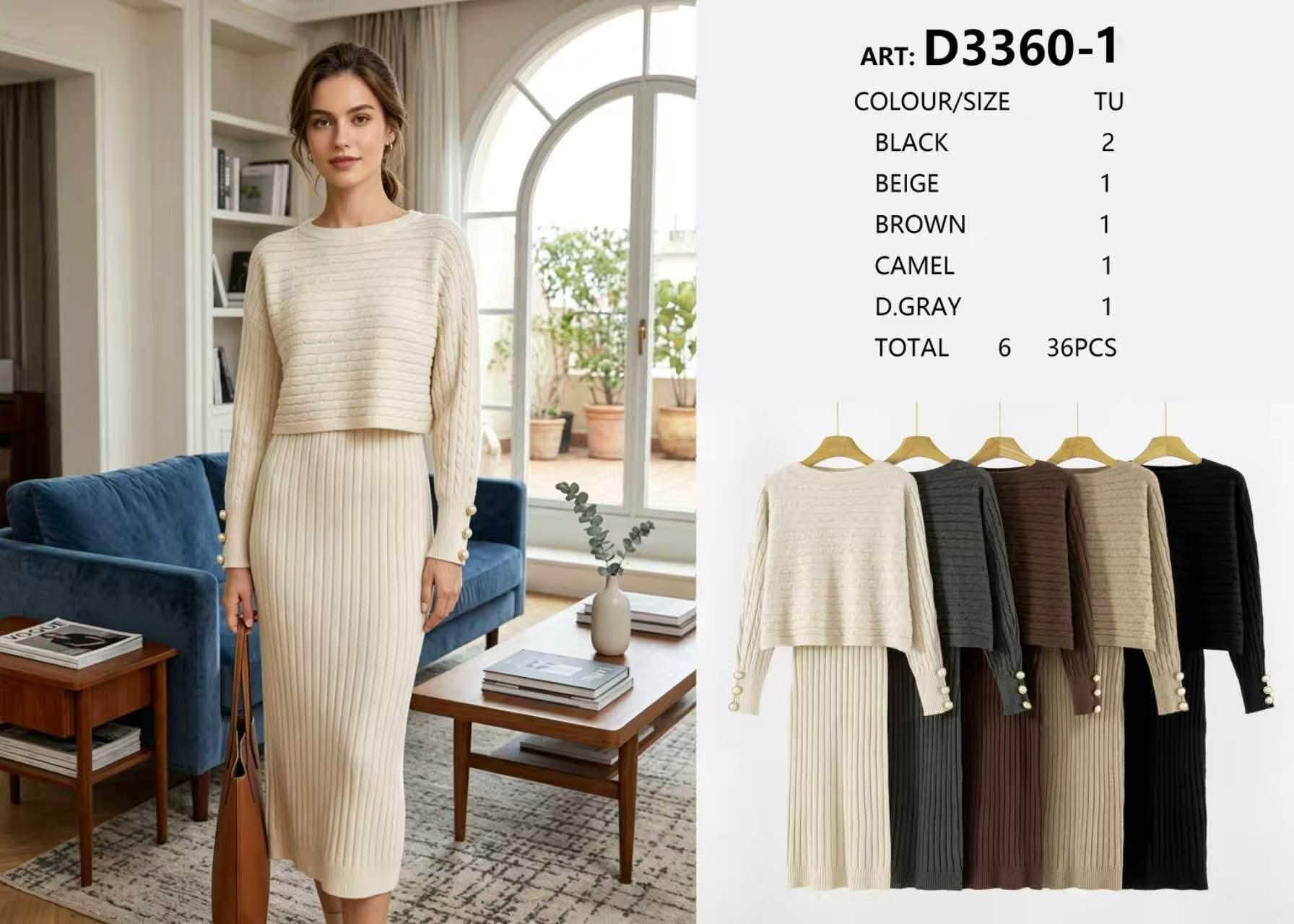 Sukienka Sweter