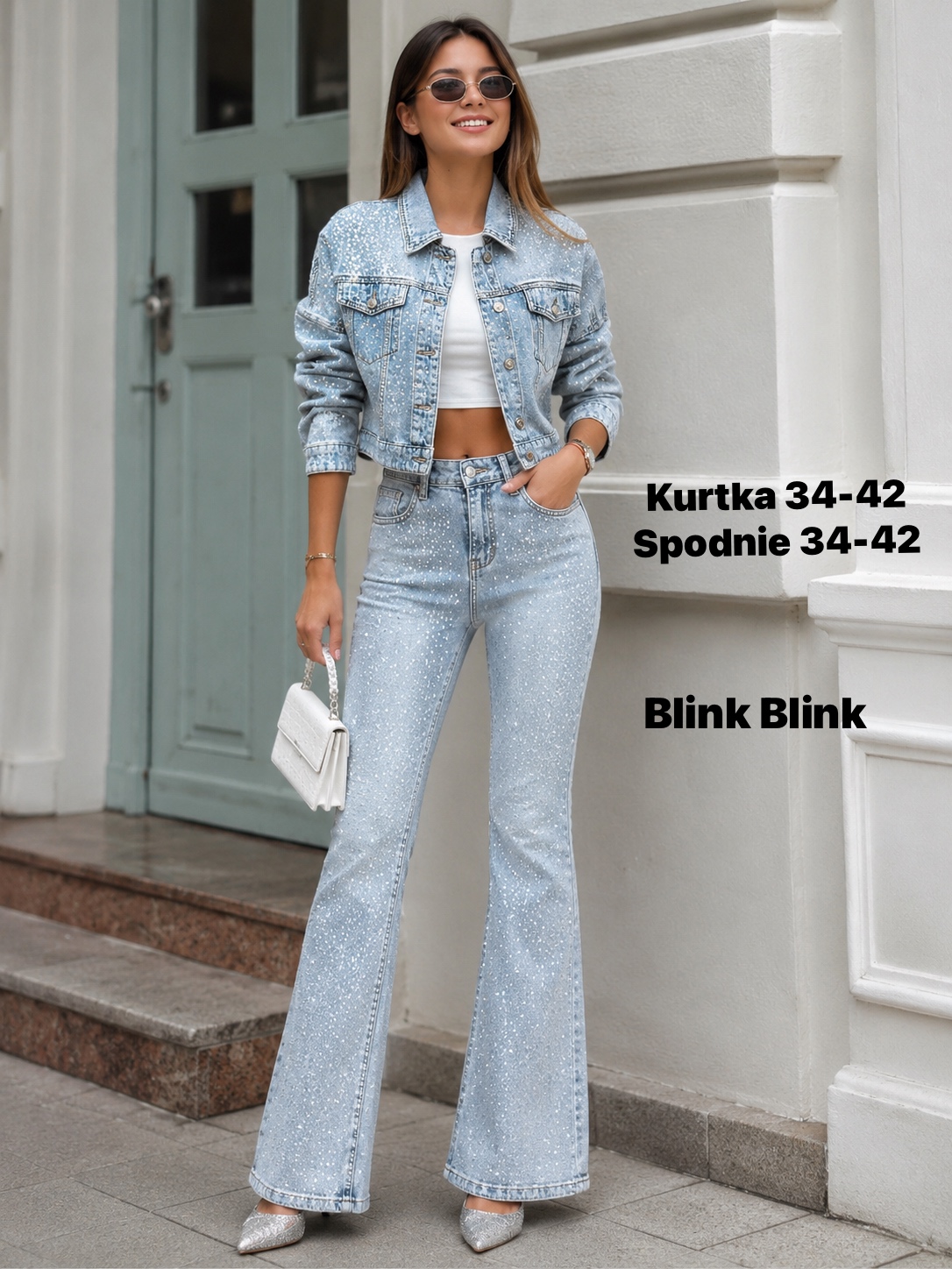 Kurtka Jeansowa Damska