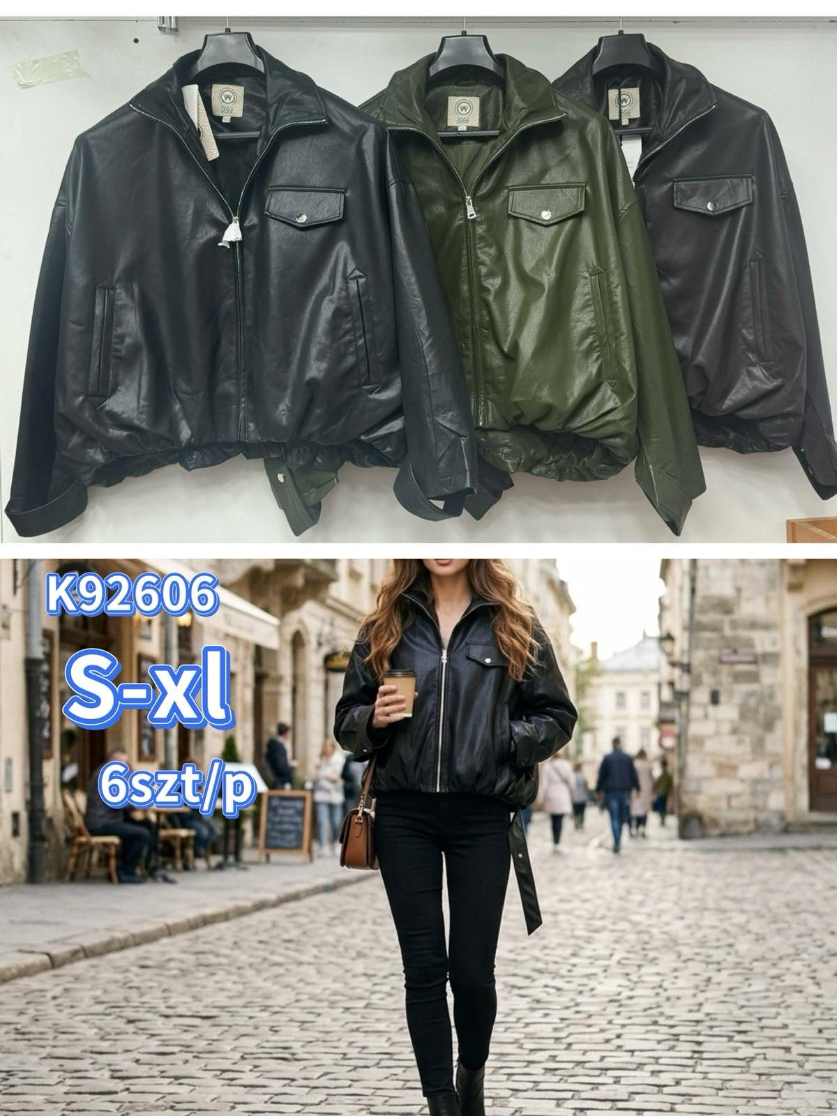 Kurtka Skórzana Damska