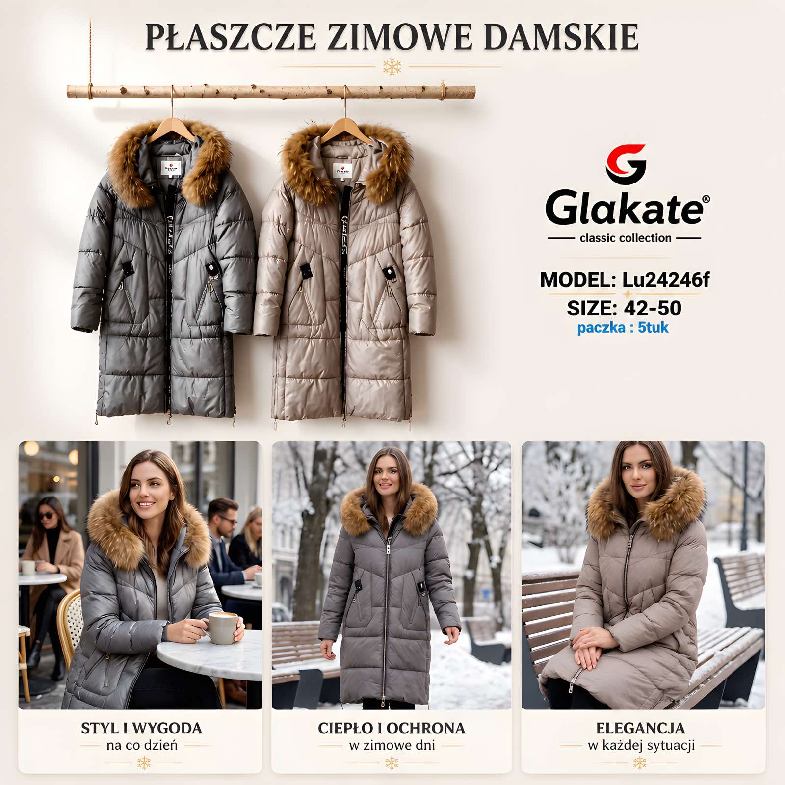 Płaszcz Damska