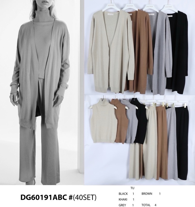 Komplet Sweter Damska