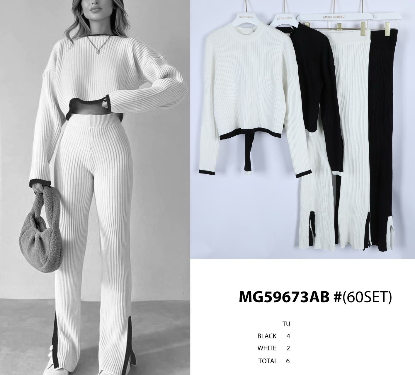 Komplet Sweter Damska