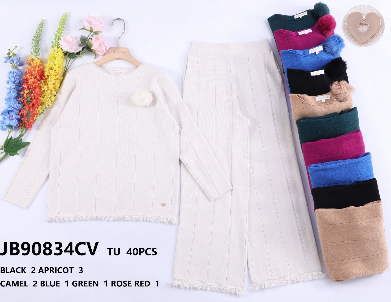 Komplet Sweter Damska