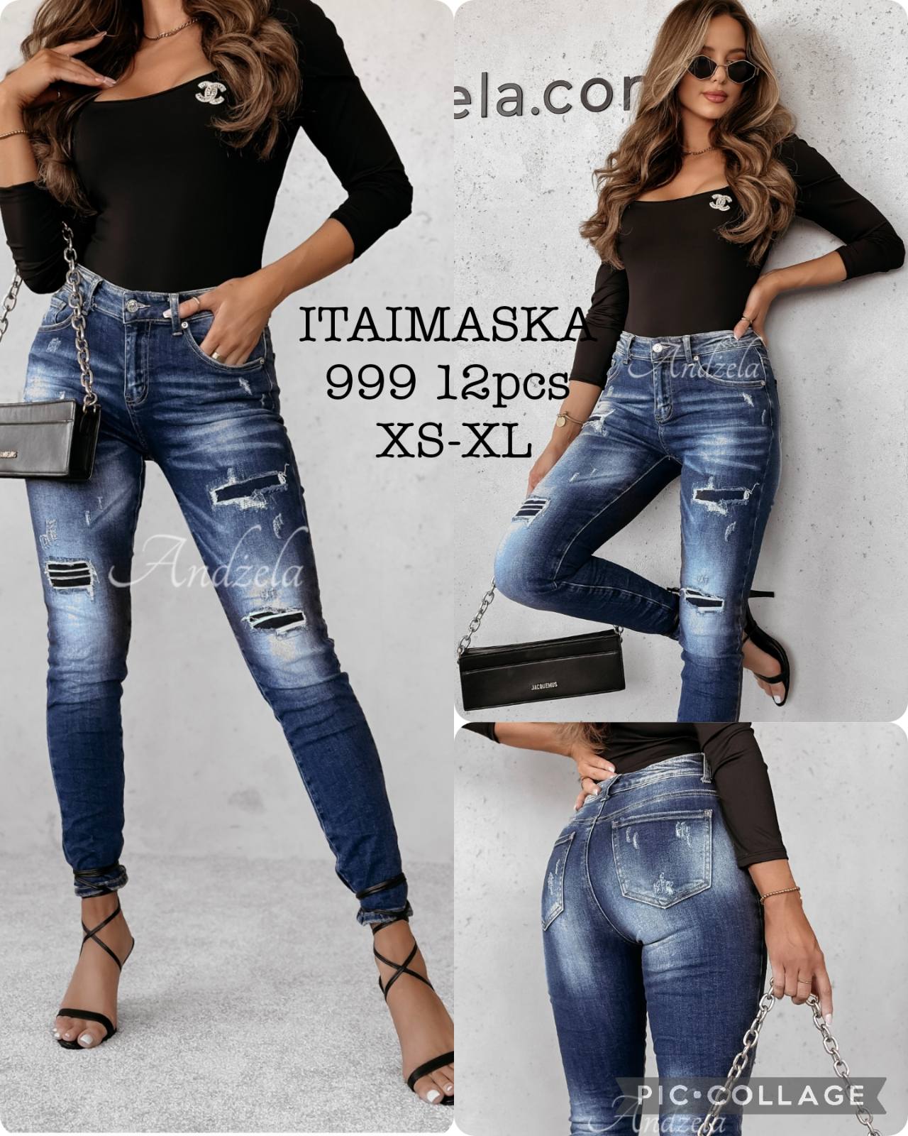 Jeansy Damska