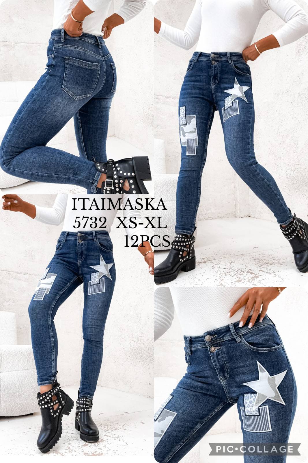 Jeansy Damska