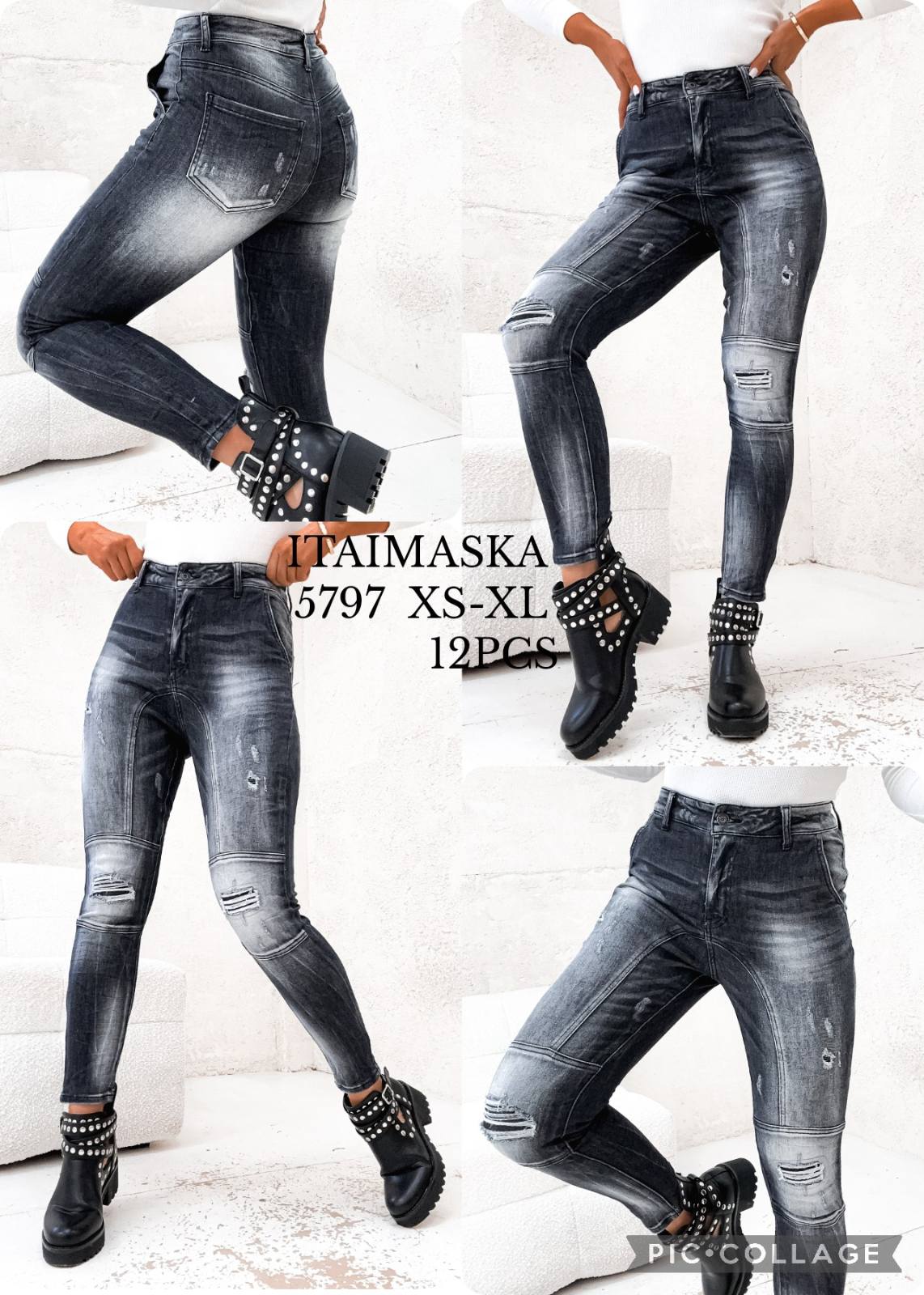 Jeansy Damska