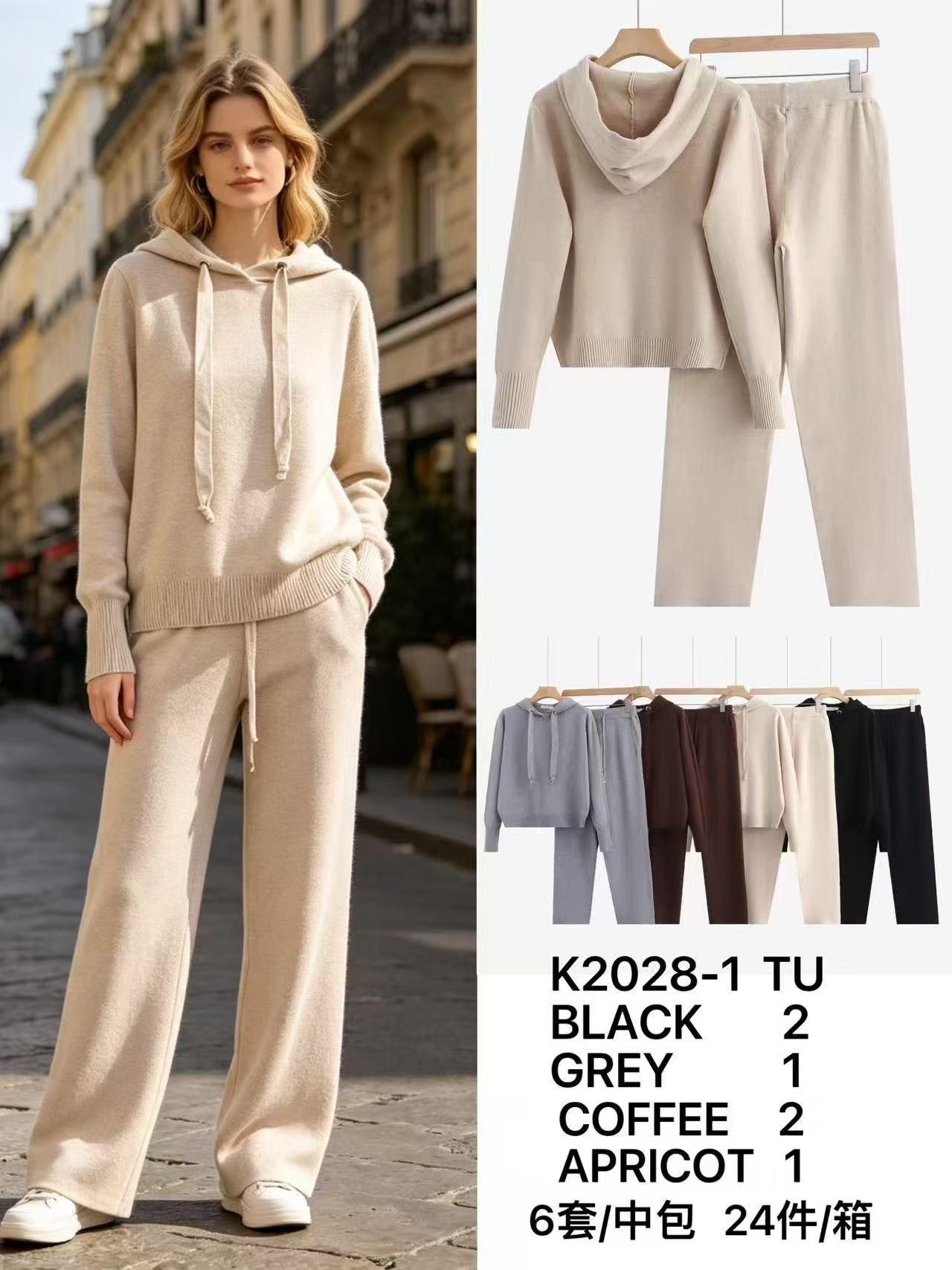 Komplet Sweter Damska