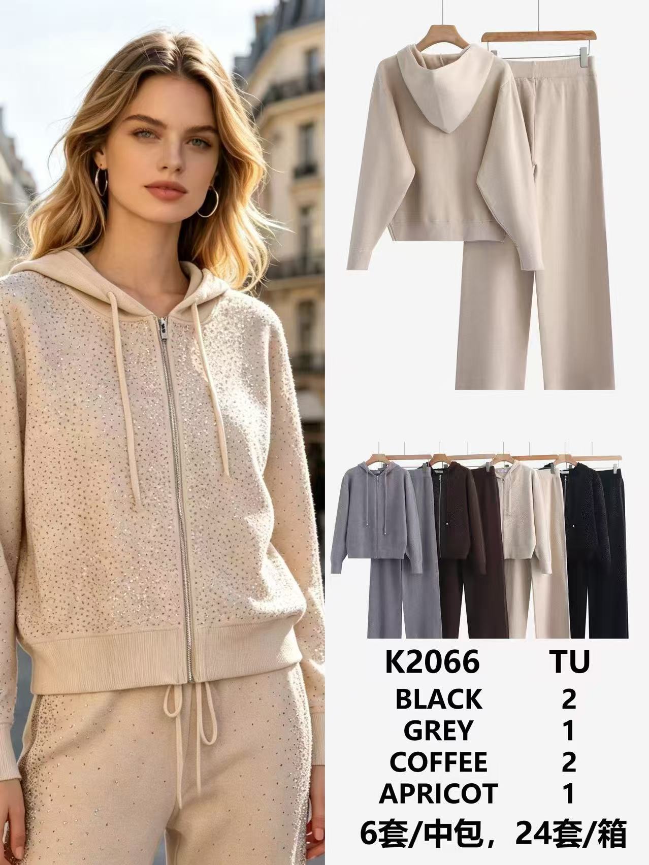 Komplet Sweter Damska