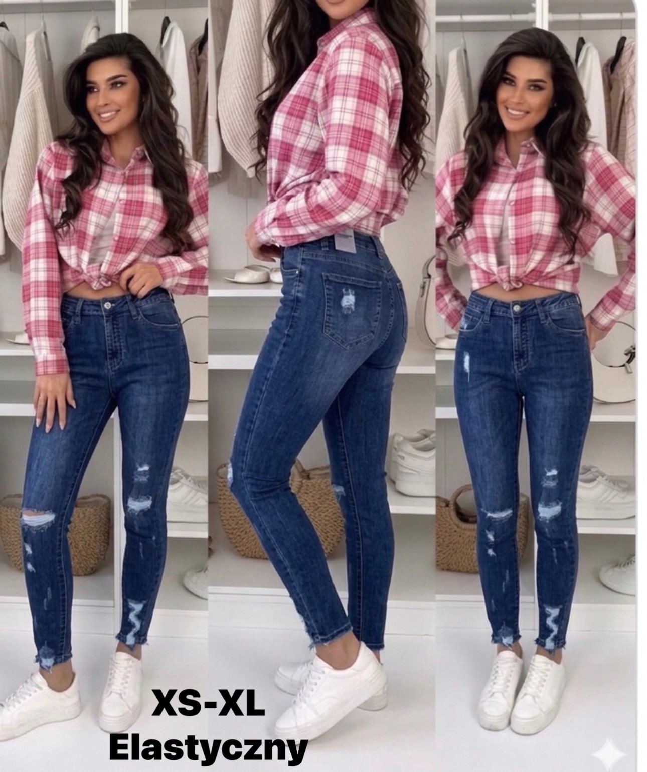 Jeansy Damska