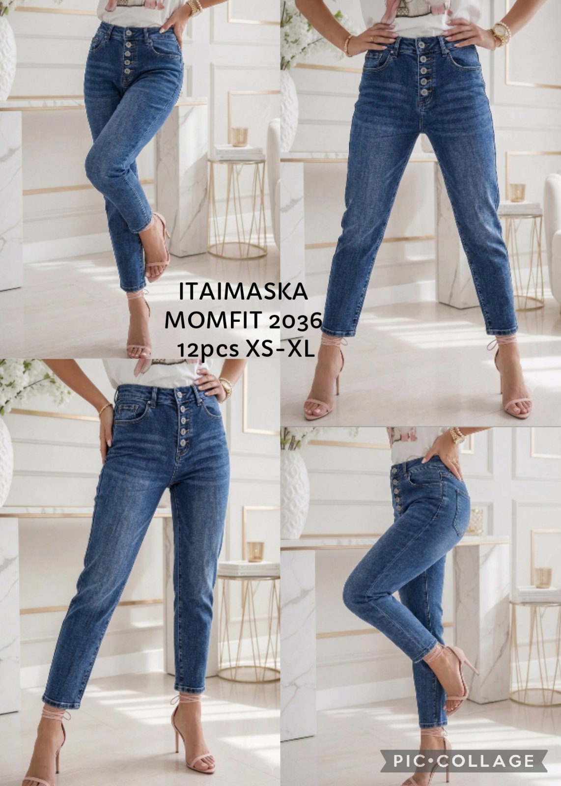 Jeansy Damska