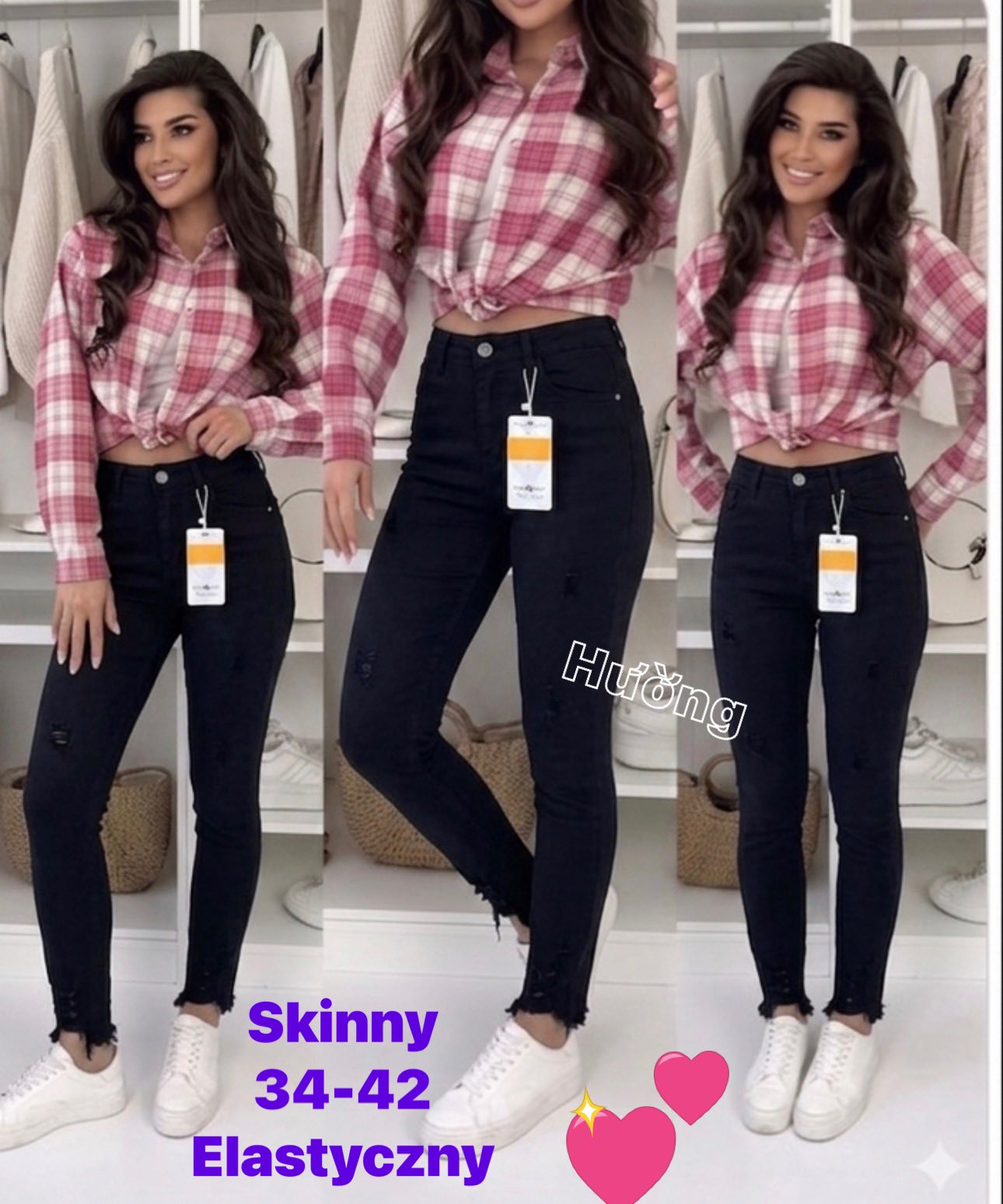 Jeansy Damska