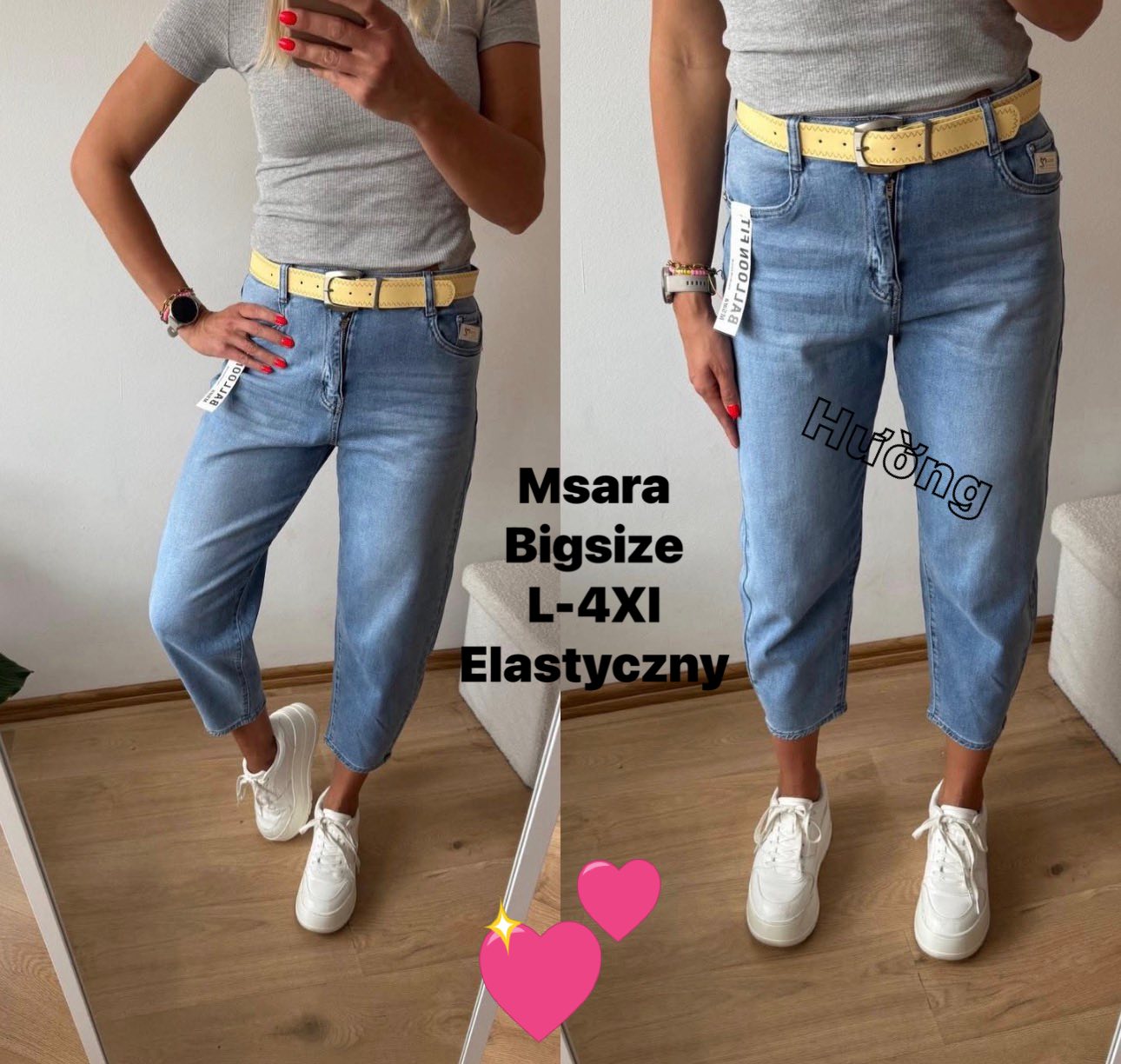 Jeansy Damska