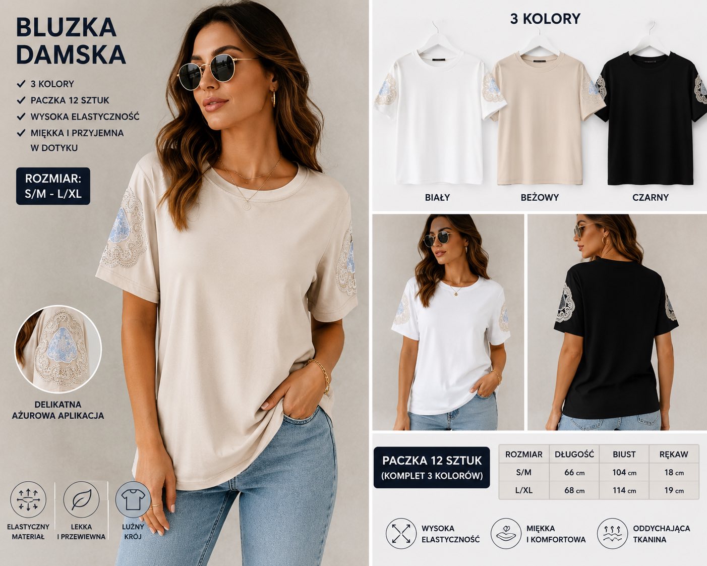 Bluzka Damska