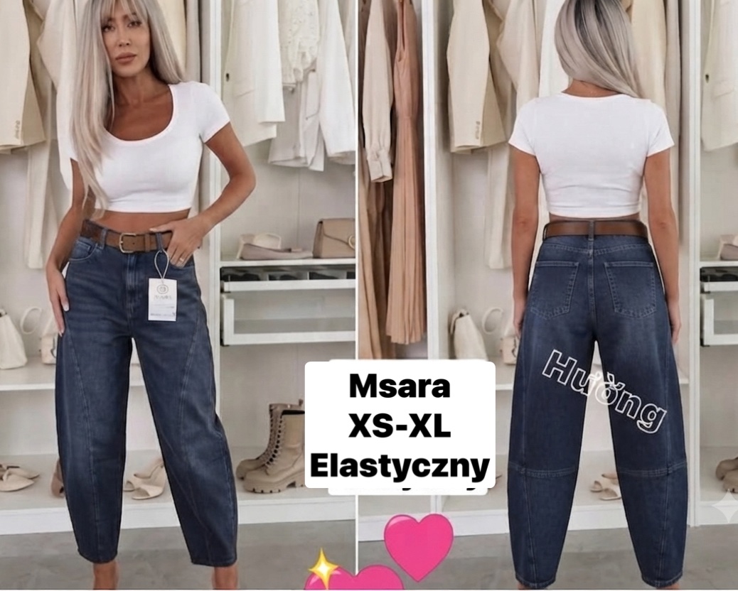 Jeansy Damska
