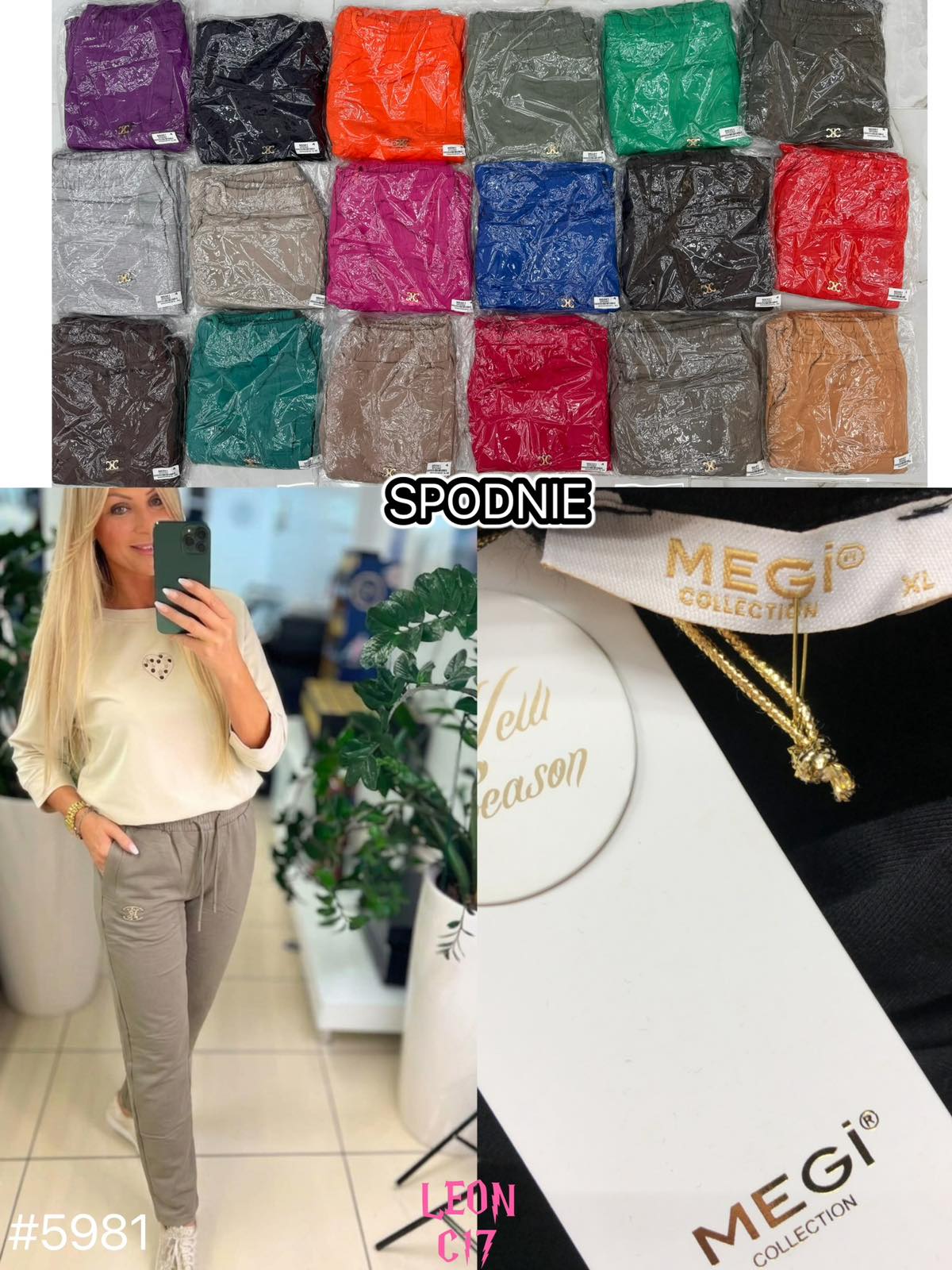 Spodnie Damska