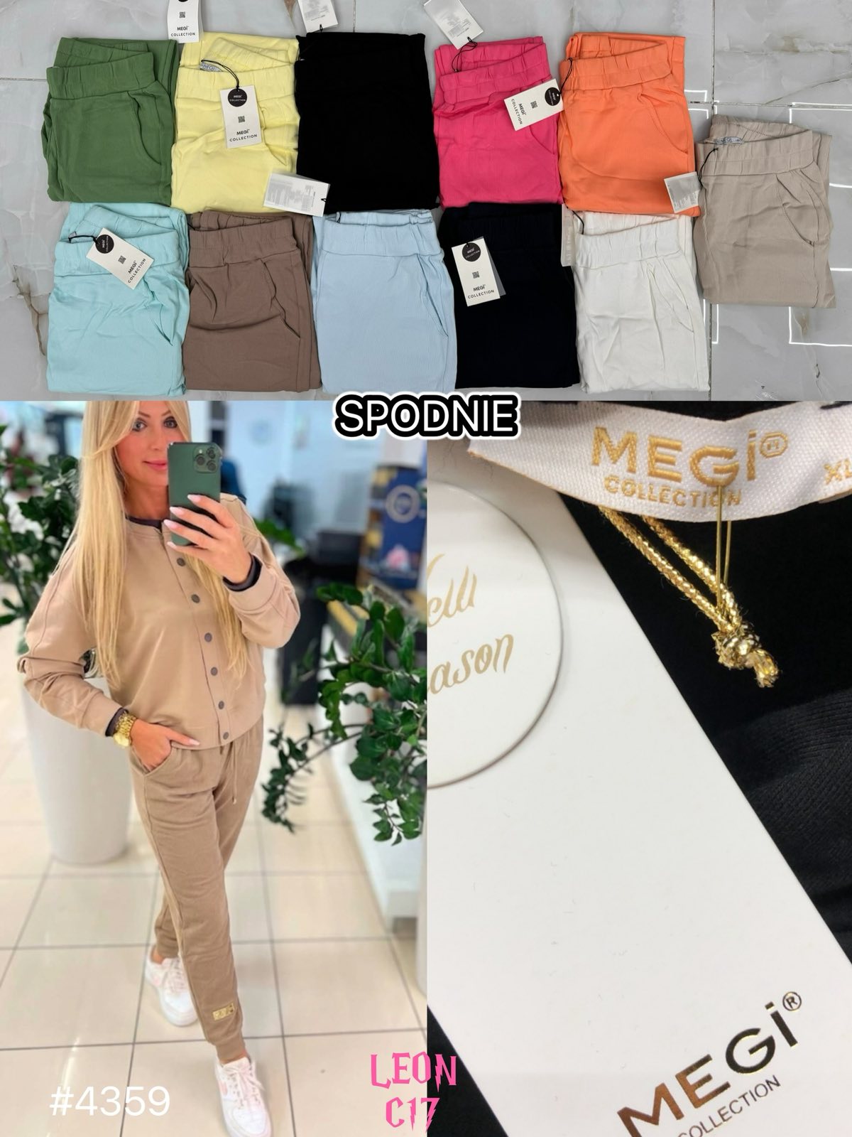 Spodnie Damska
