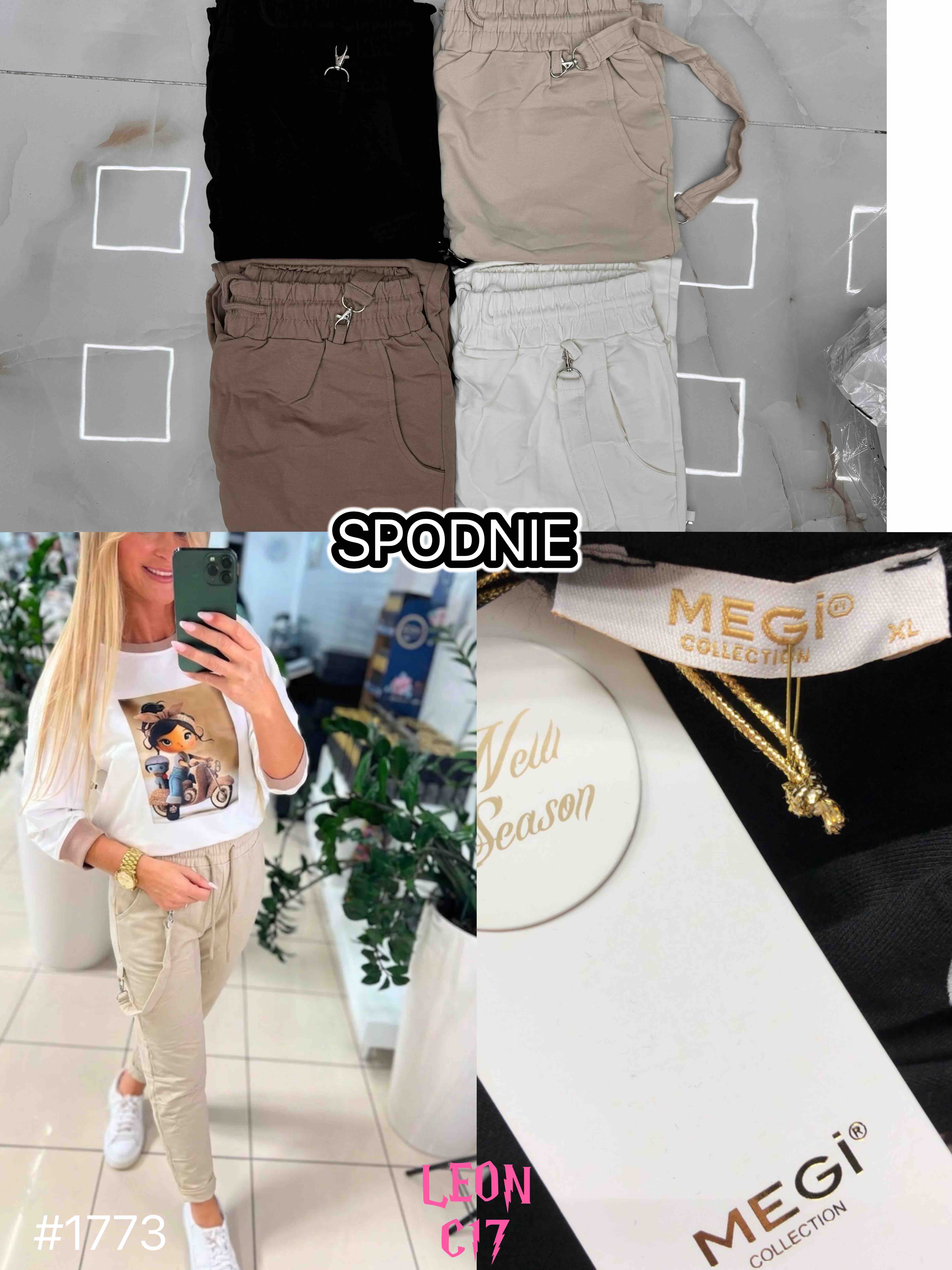 Spodnie Damska