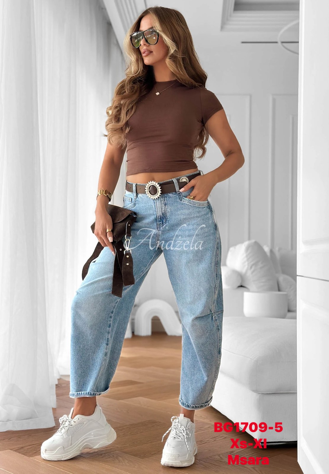 Jeansy Damska