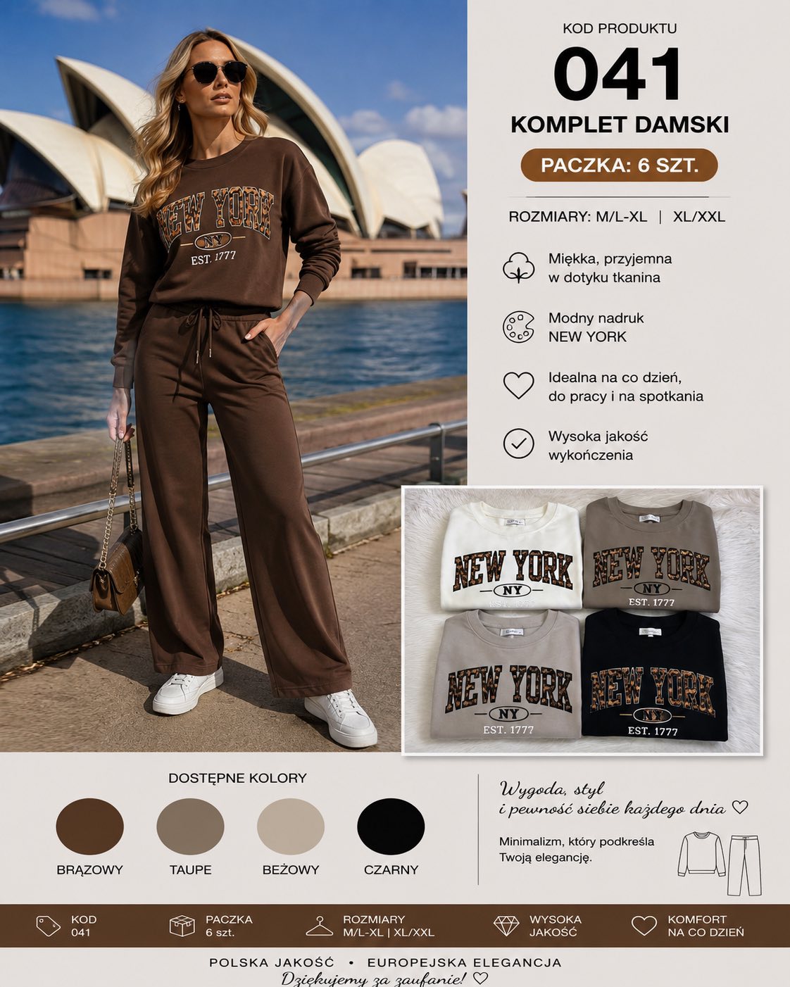 Komplet Damska