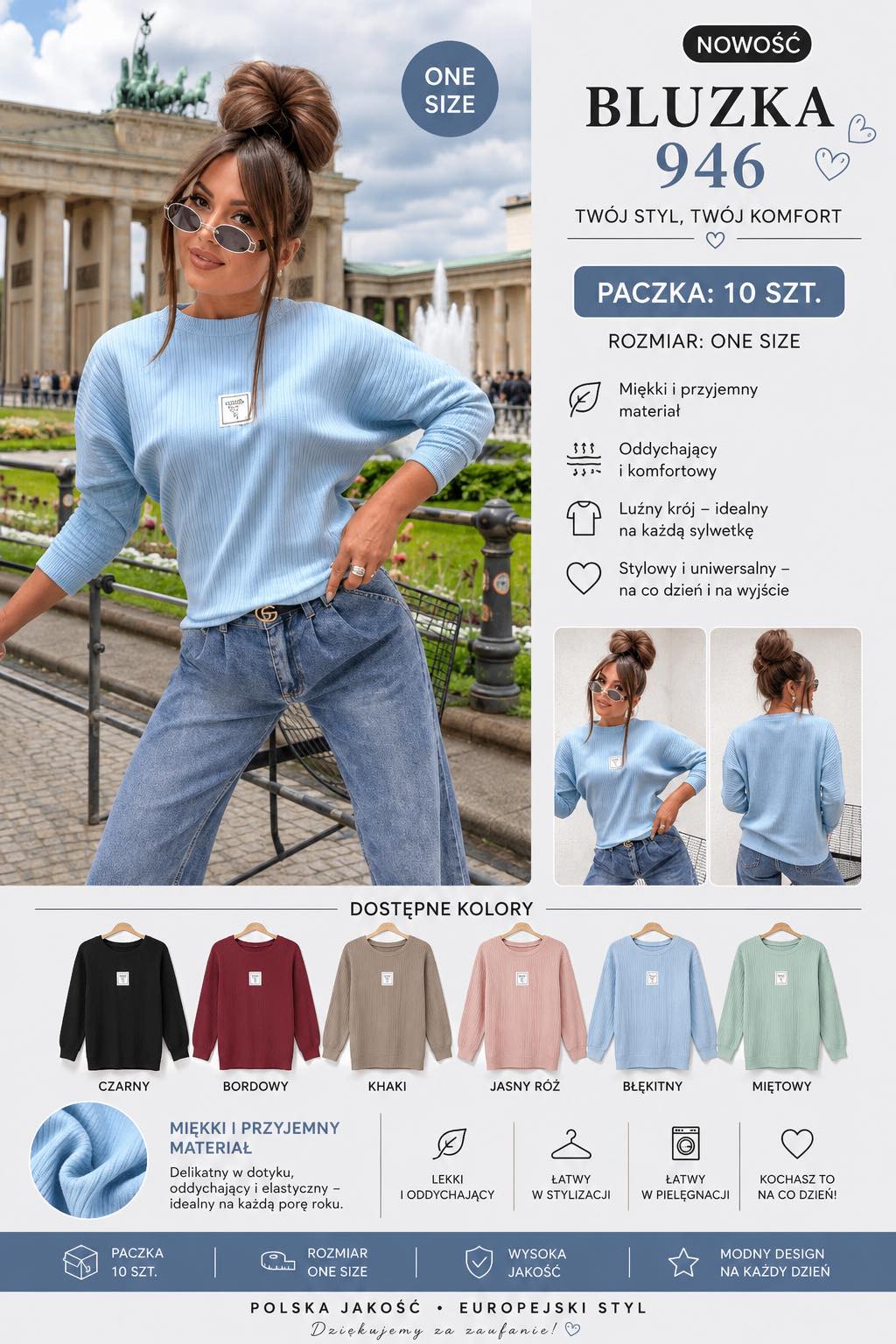 Bluzka Damska