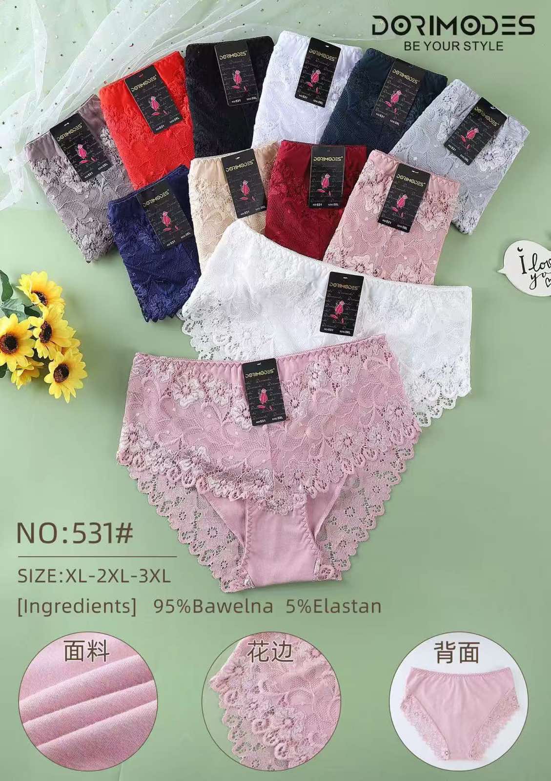 Majtki Damska