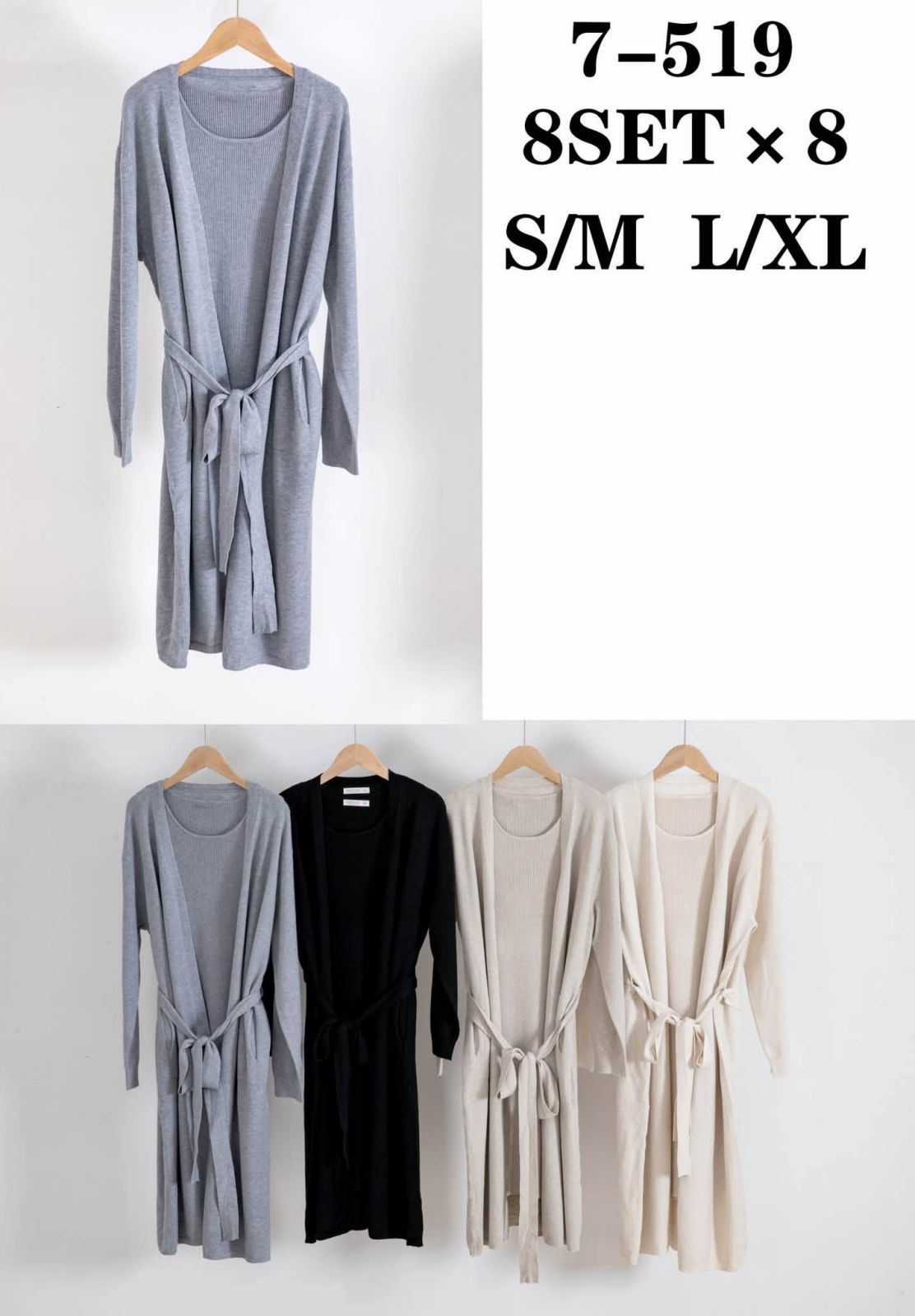 Komplet Sweter Damska