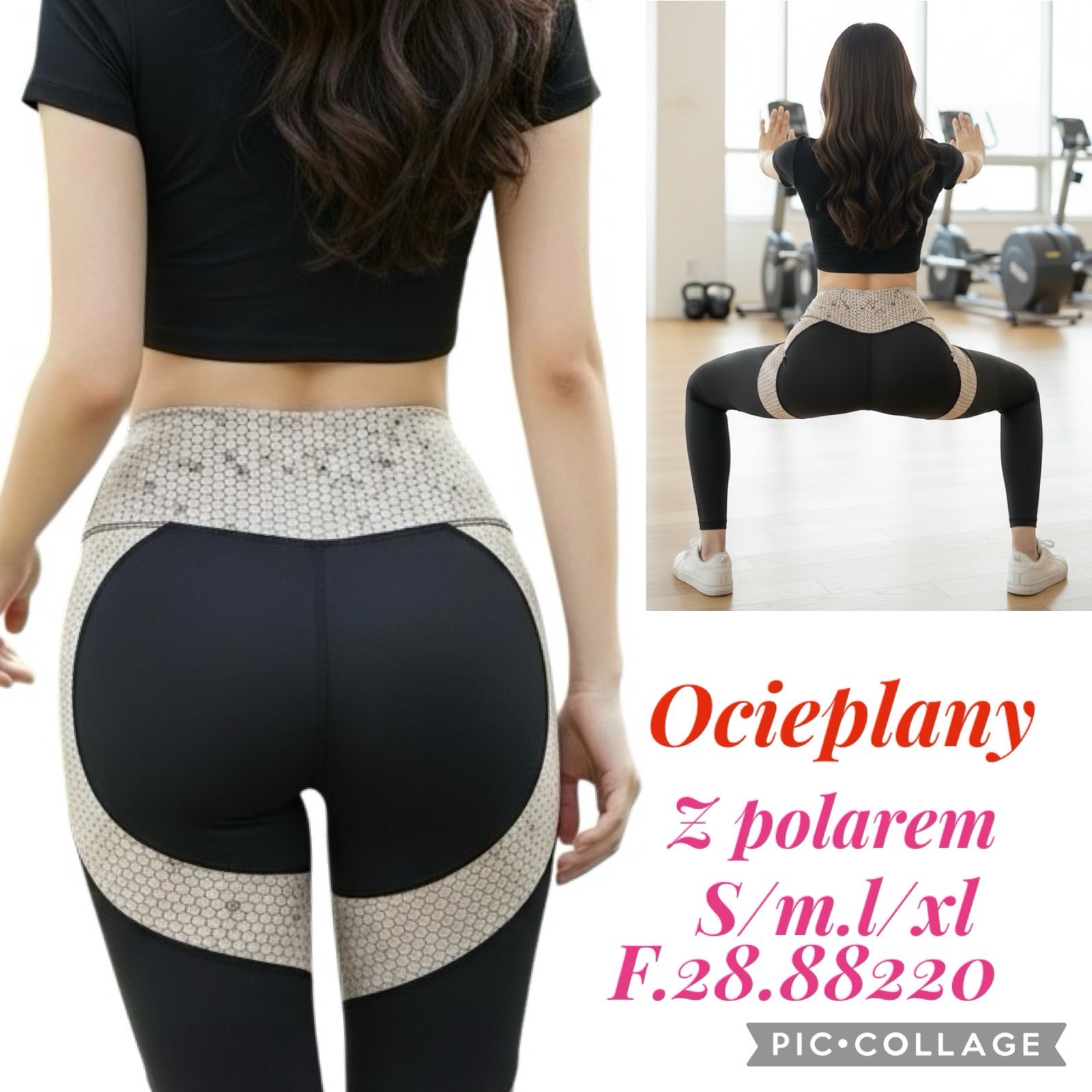 Legginsy Ocieplane