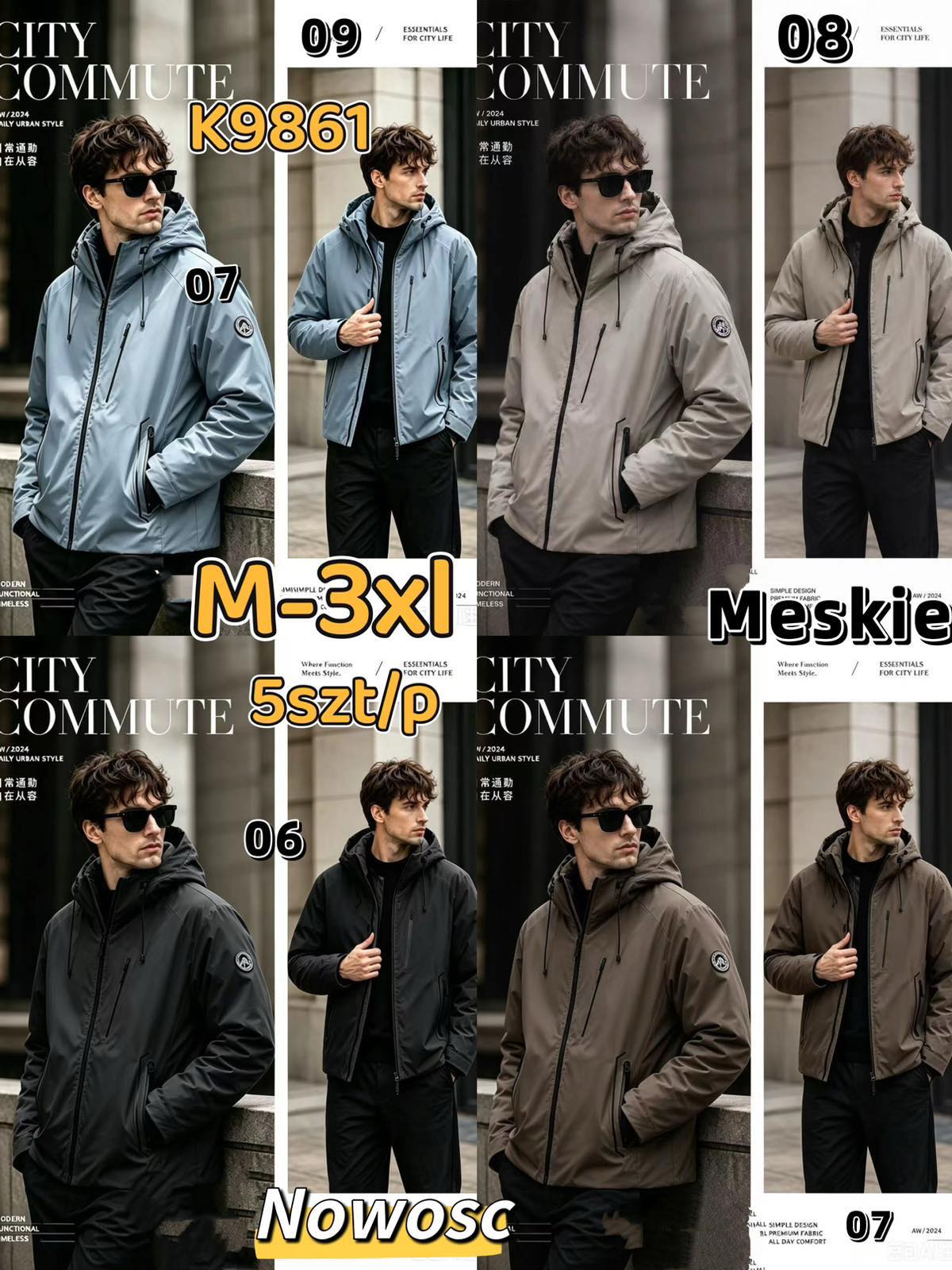 Kurtka Męskie