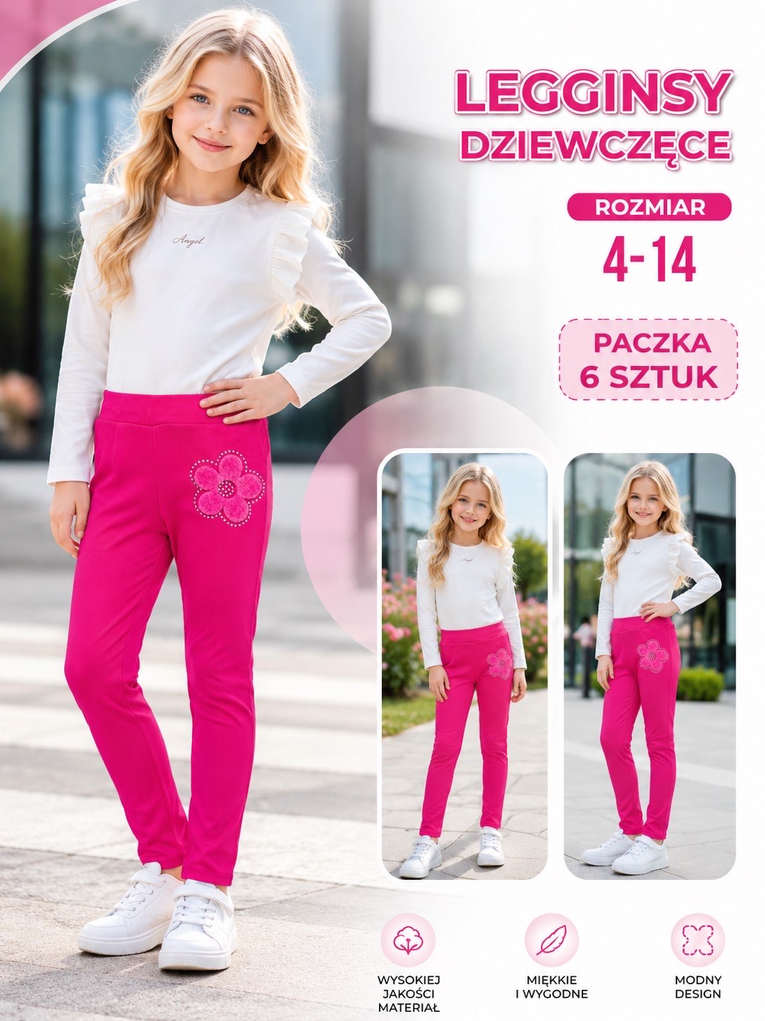 Legginsy Dziecięca