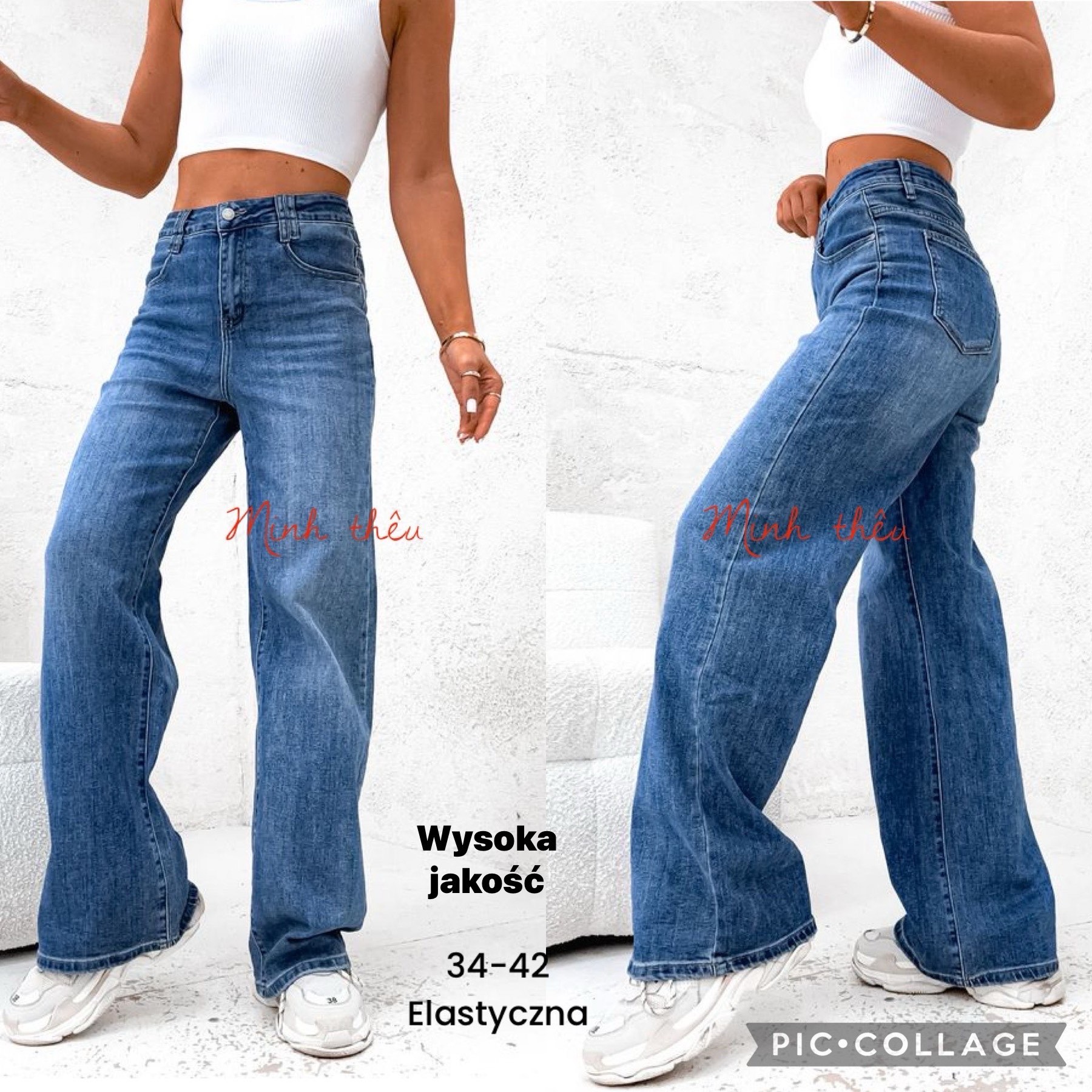 Jeansy Damska