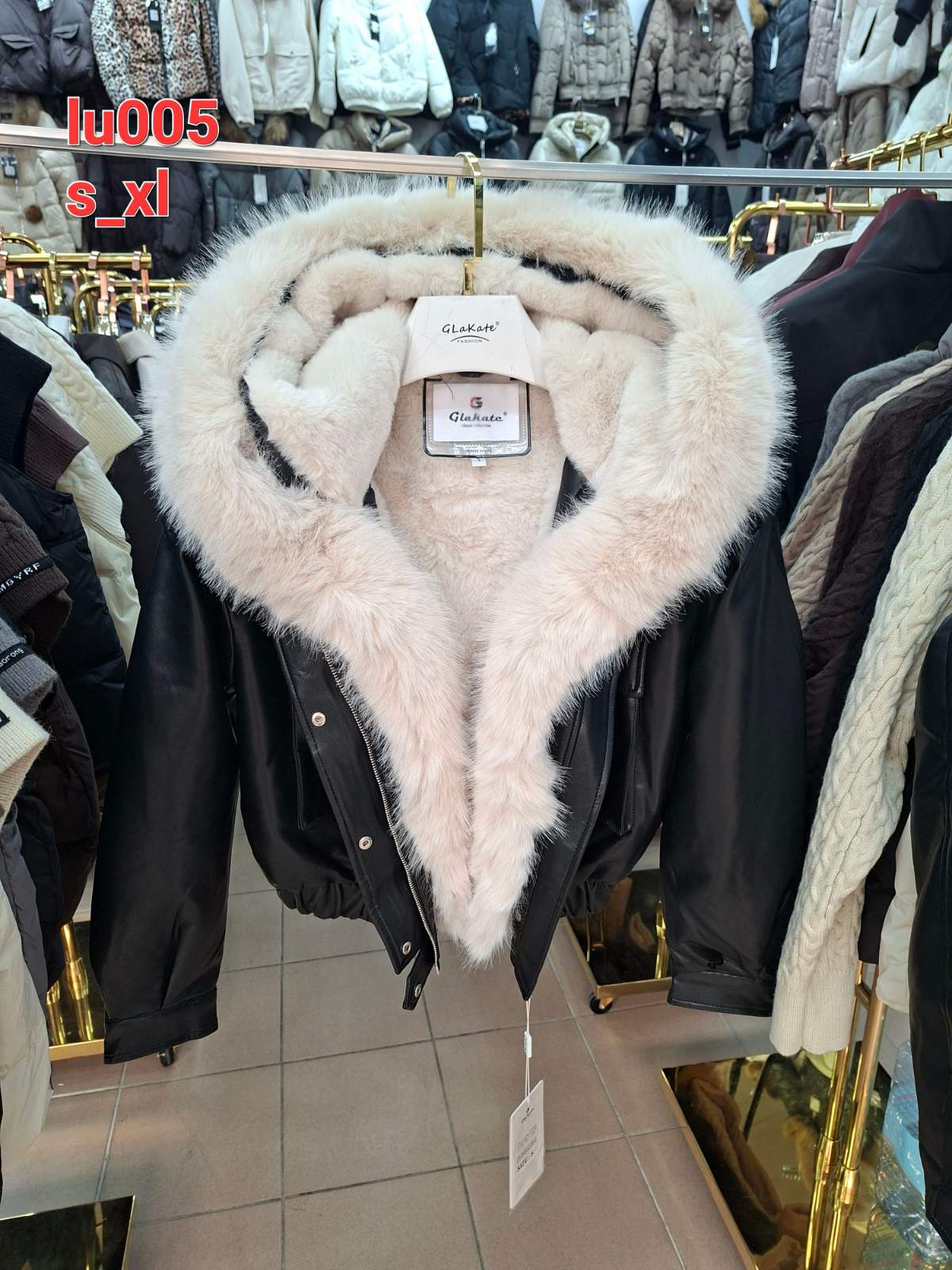 Kurtka Skórzana Damska
