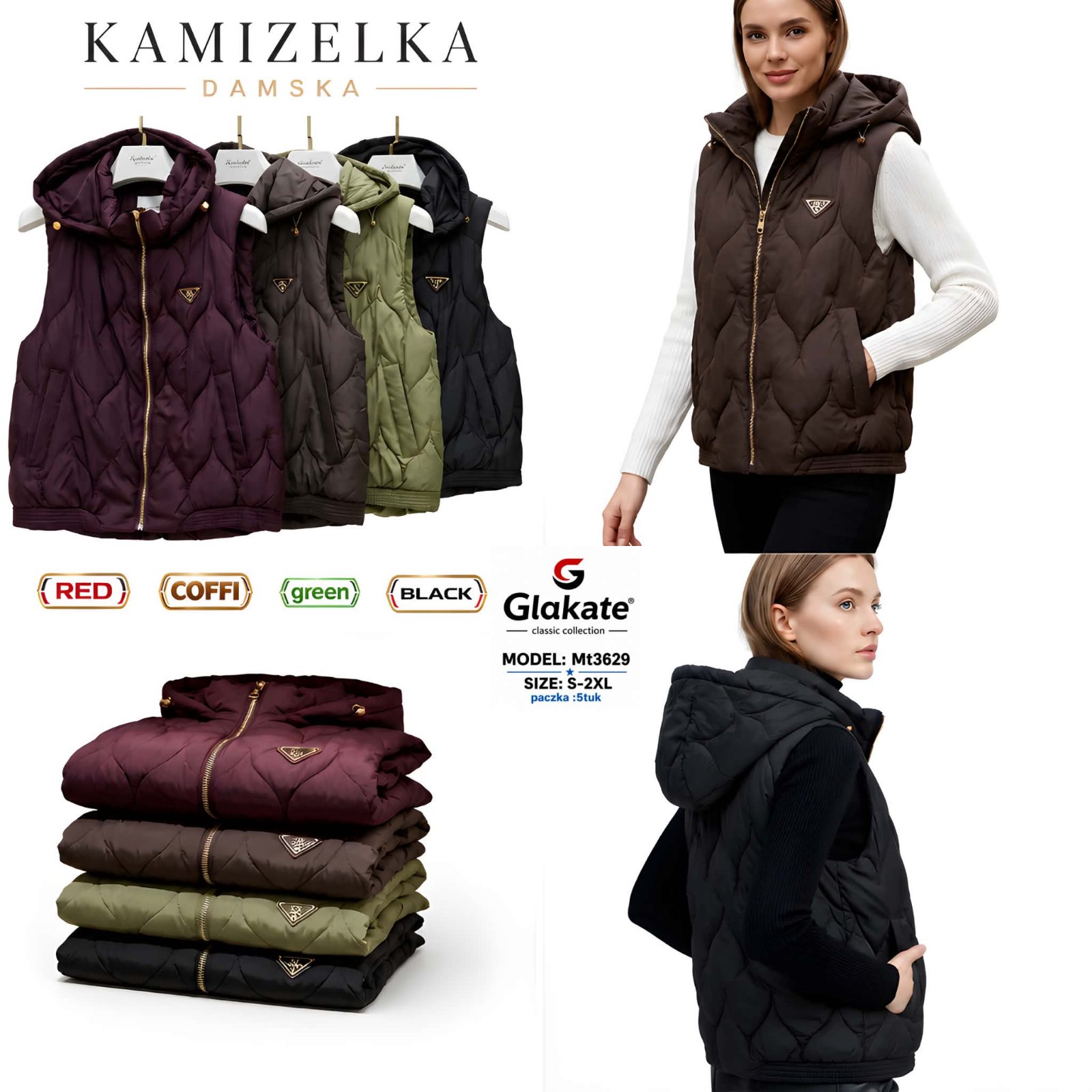 Kamizelka Damska